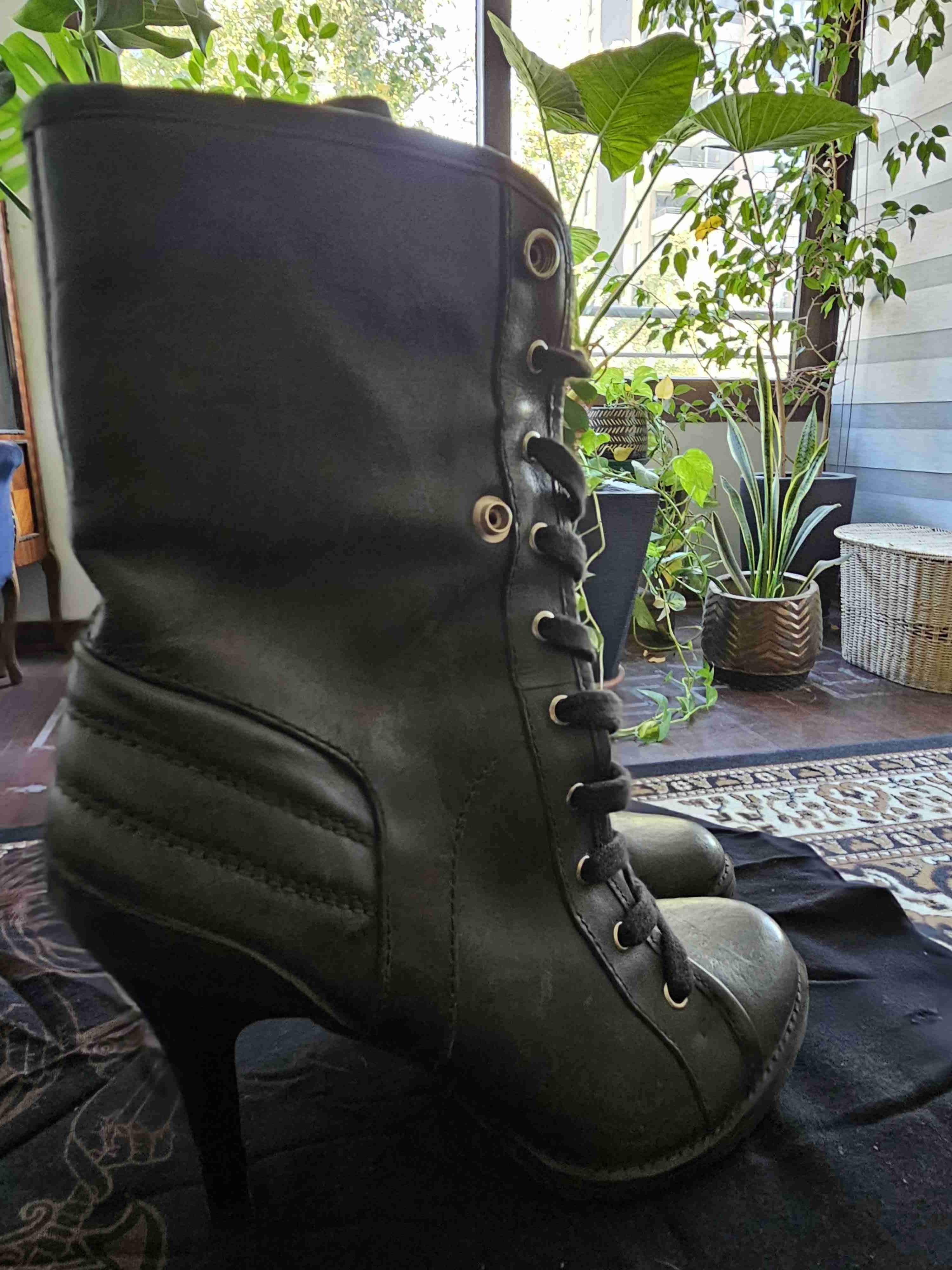 Botines Gacel negros de tacón alto - miniatura 2