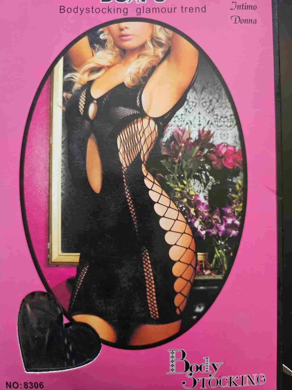 Body stocking negro sexy - miniatura 1