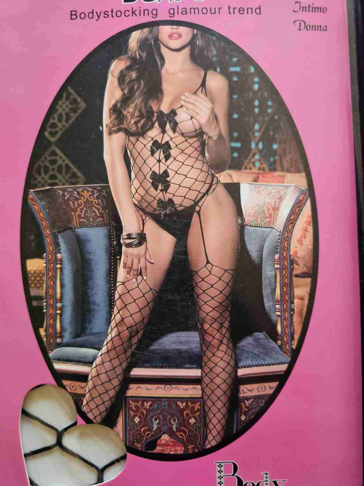 Body stocking negro sexy - miniatura 2
