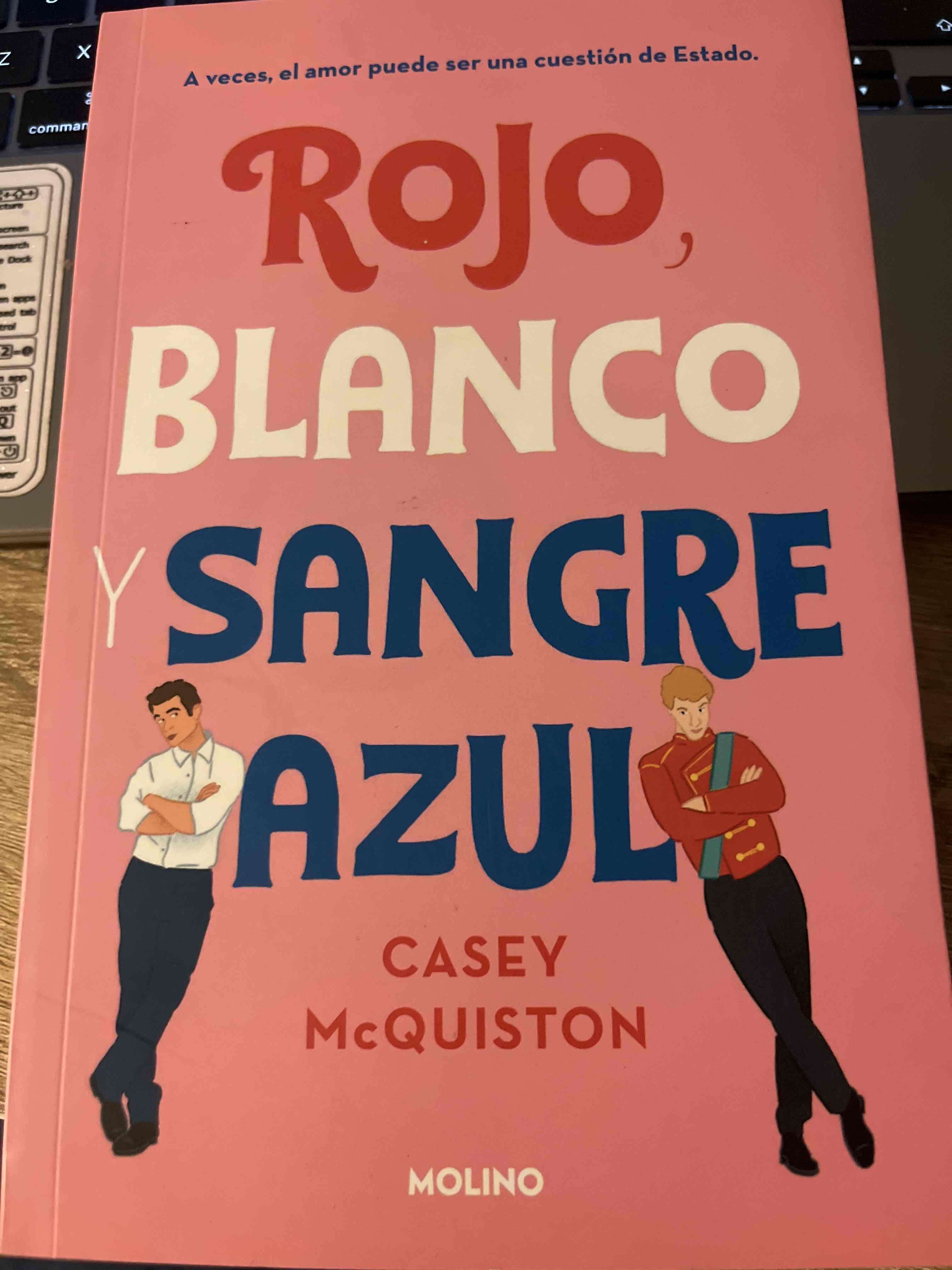 Libro Rojo, Blanco y Sangre Azul - miniatura 1