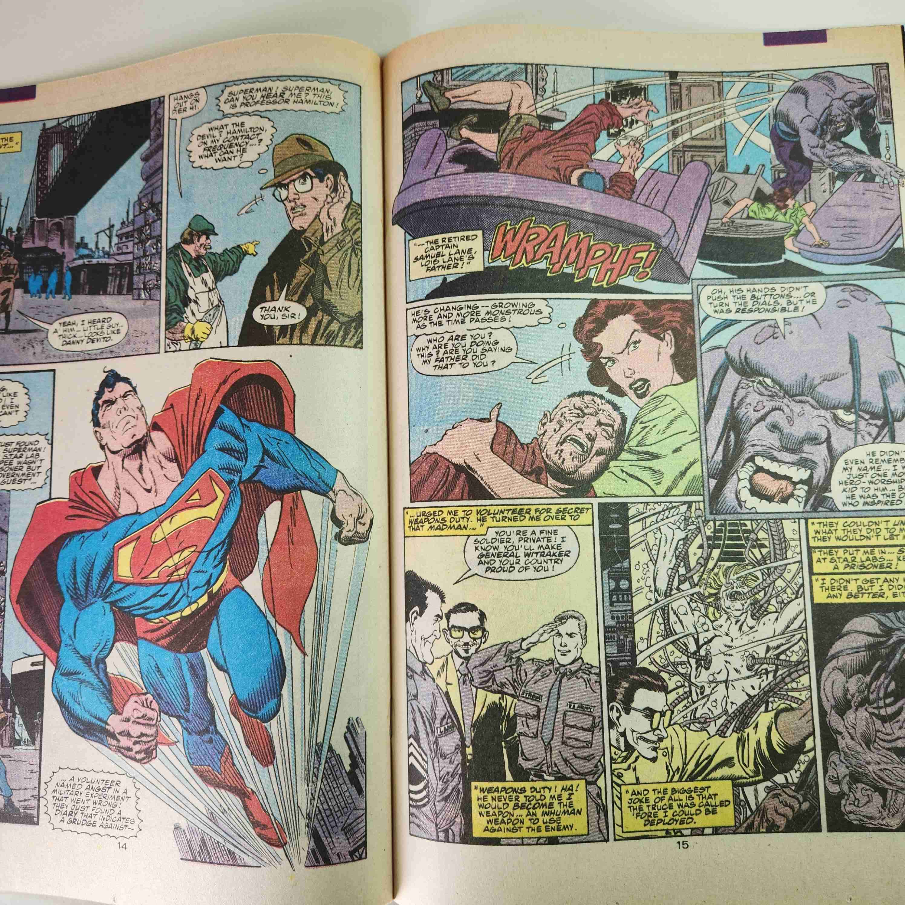 DC COMICS SUPERMAN 1991 🇺🇸 - miniatura 3