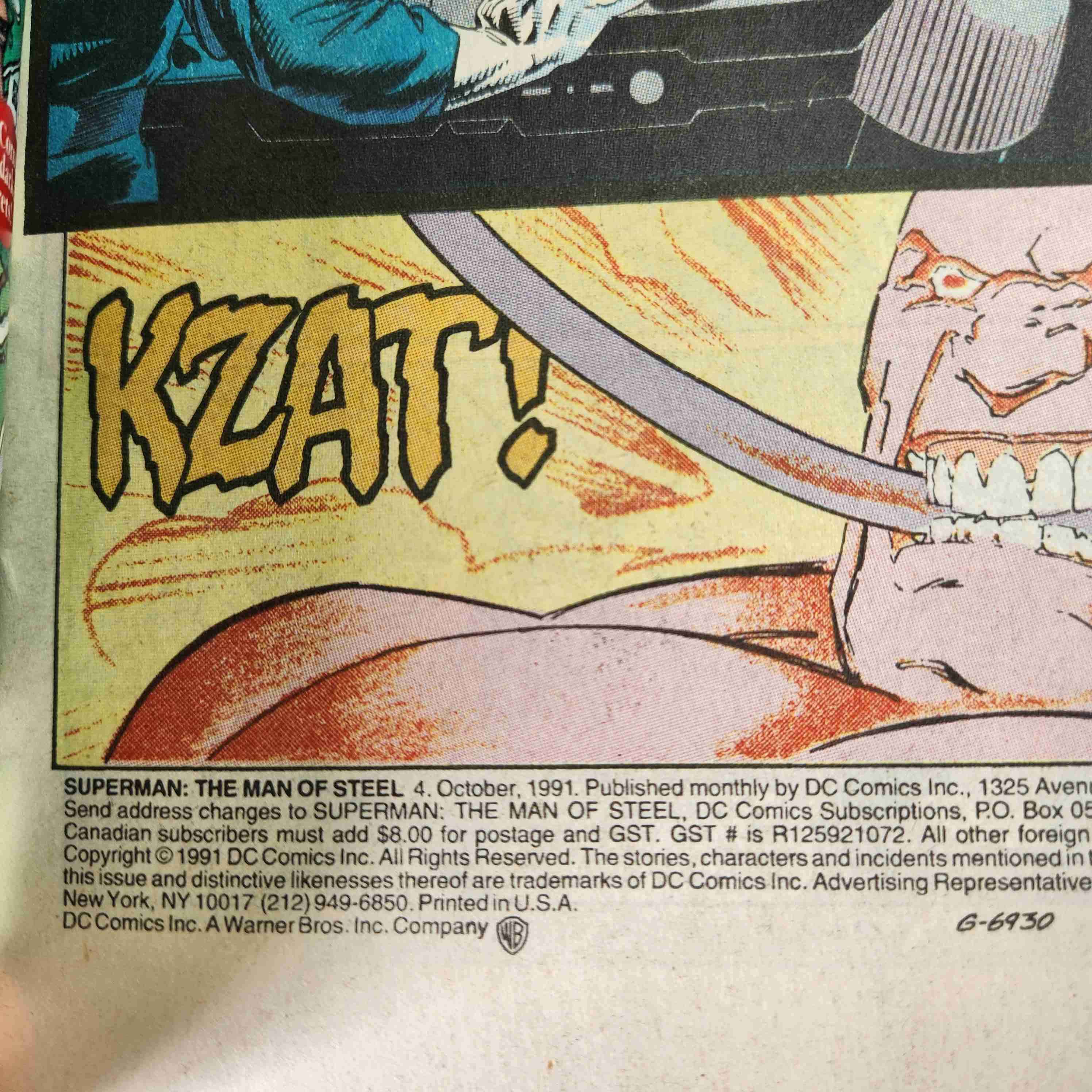 DC COMICS SUPERMAN 1991 🇺🇸 - miniatura 4