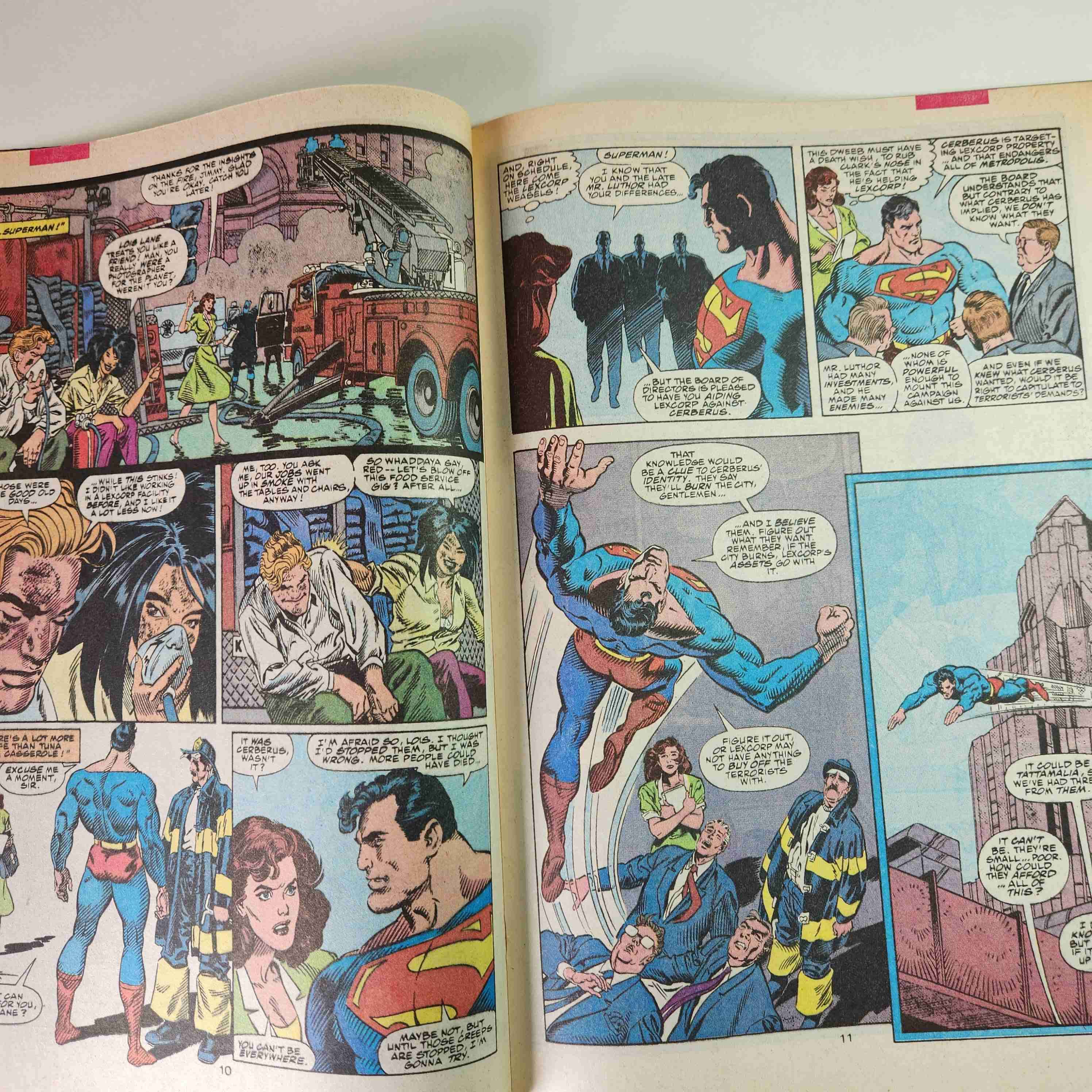 DC COMICS SUPERMAN 1991 🇺🇸 - miniatura 3