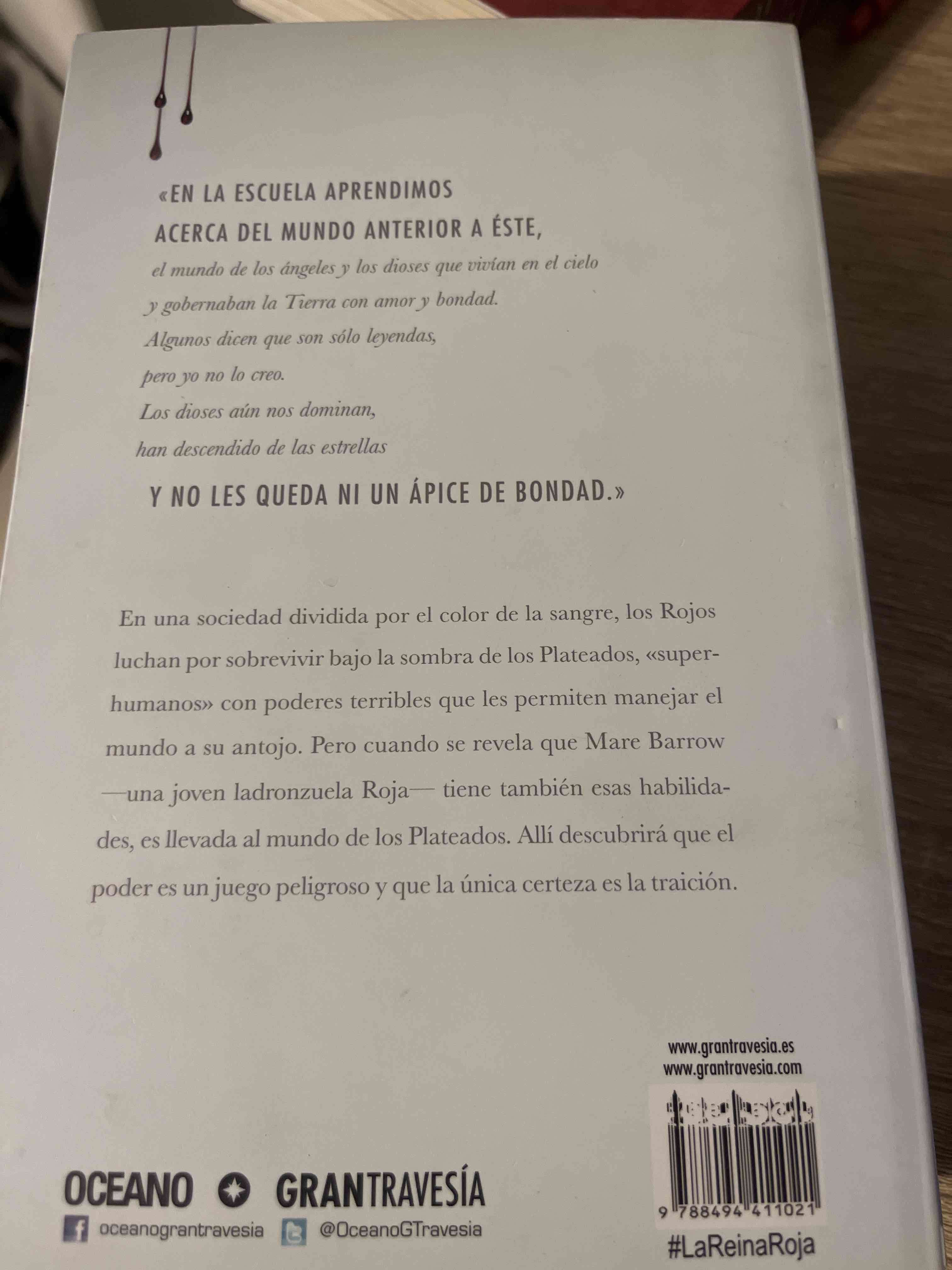Libro La Reina Roja - Victoria Aveyard - miniatura 2