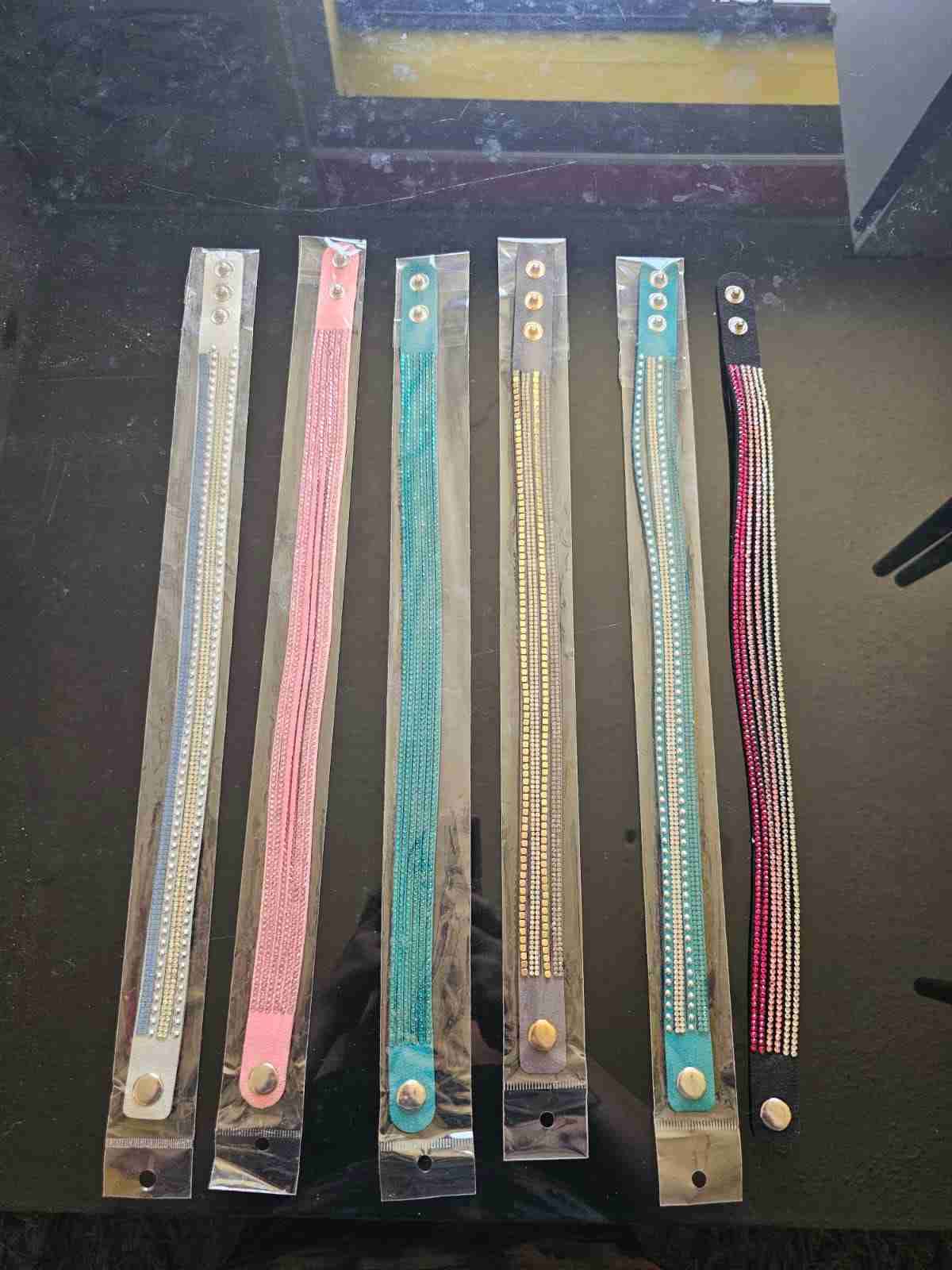 Collar choker de cristales - miniatura 2