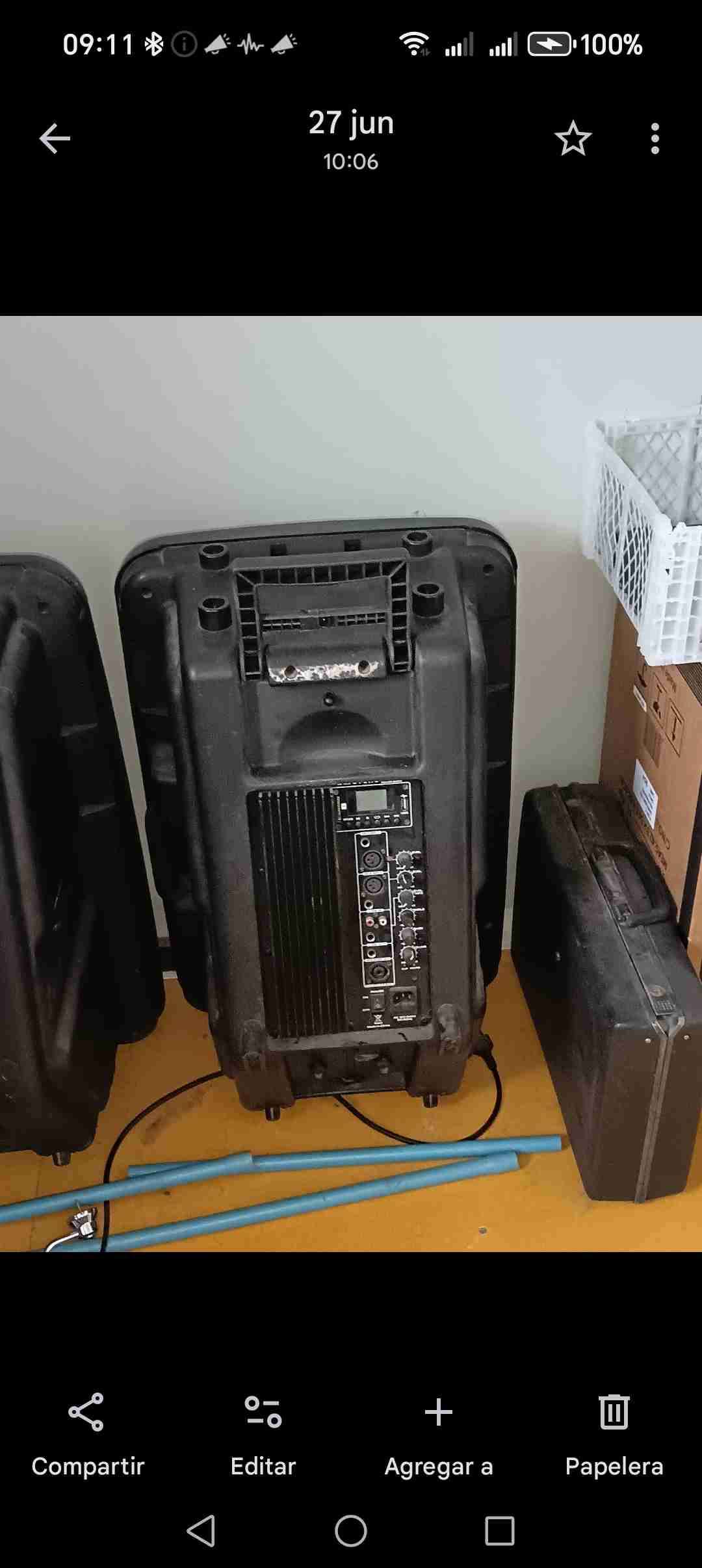 Parlante activo BARETONE 250 WATTS RMS negro - miniatura 3