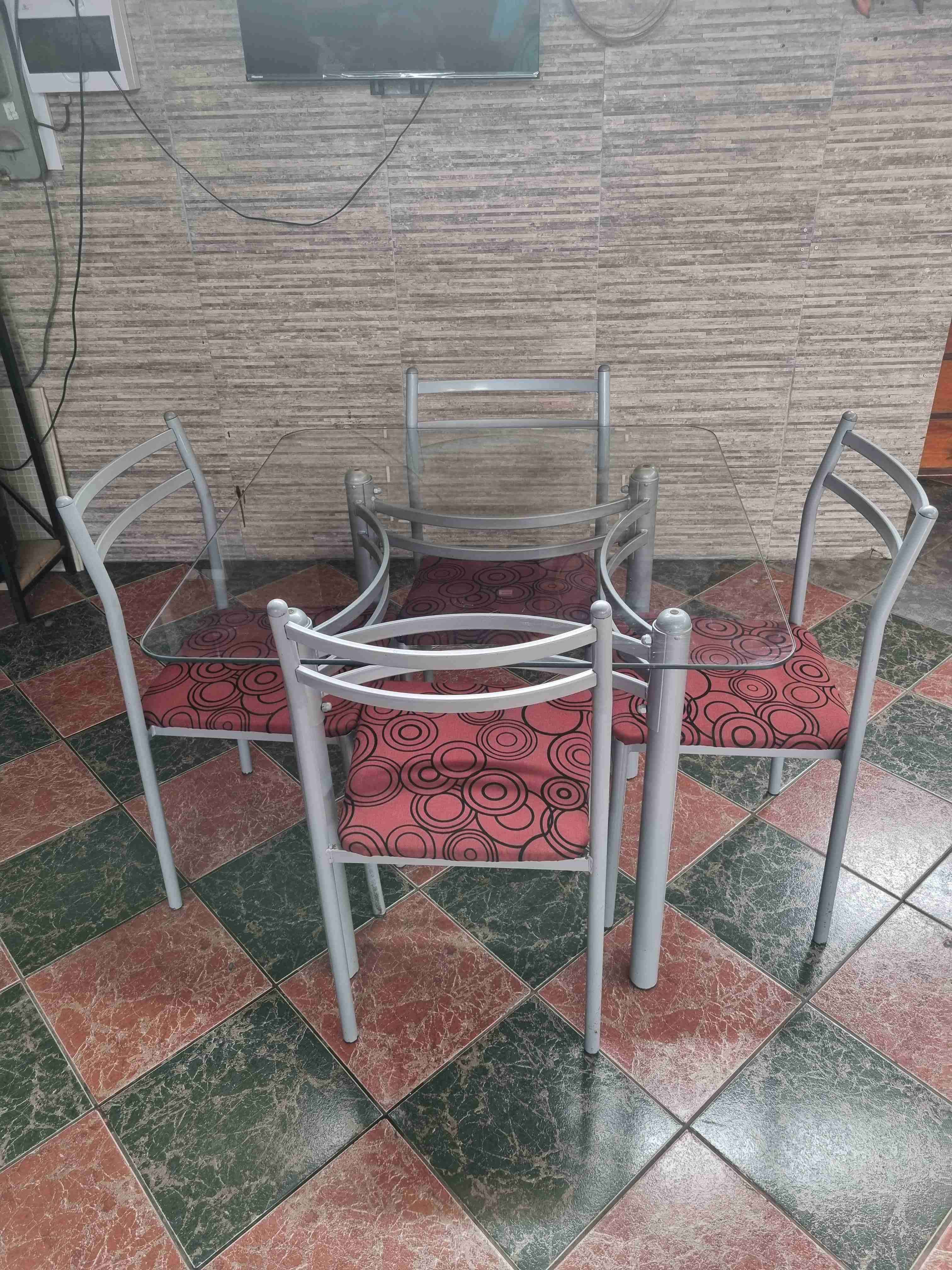 Juego de comedor 4 puestos - miniatura 2