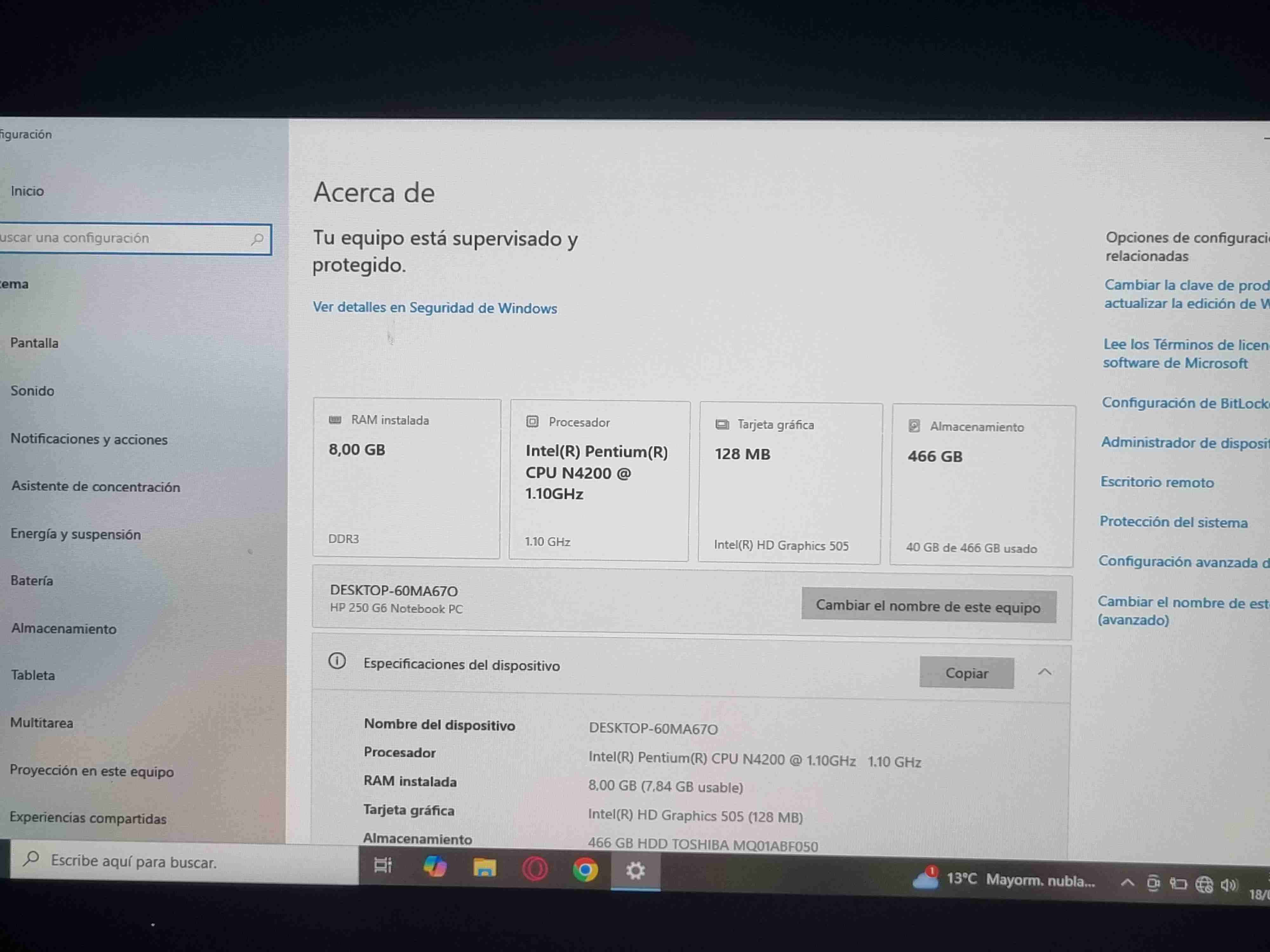 Monitor LED con teclado retroiluminado - miniatura 2