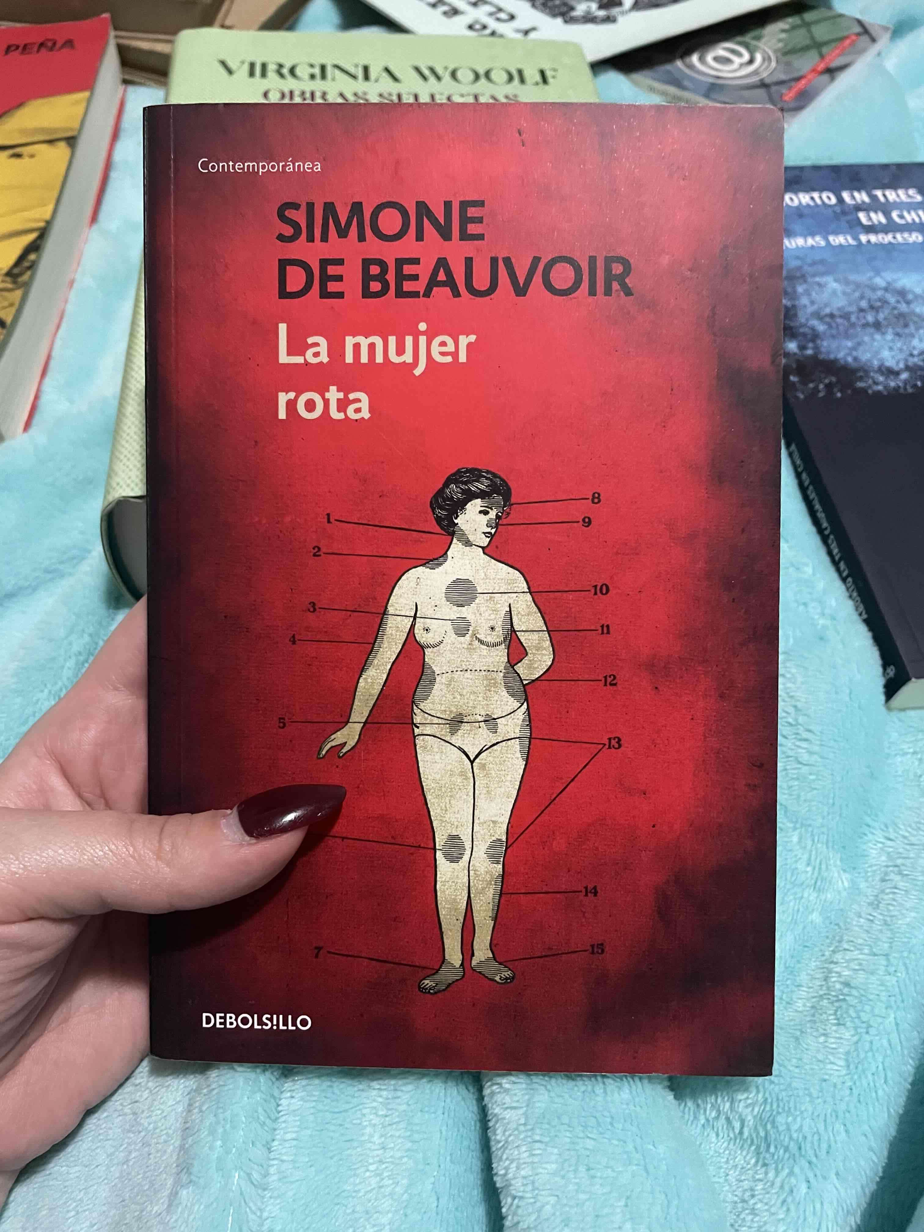 Libro 'La mujer rota' de Simone de Beauvoir
