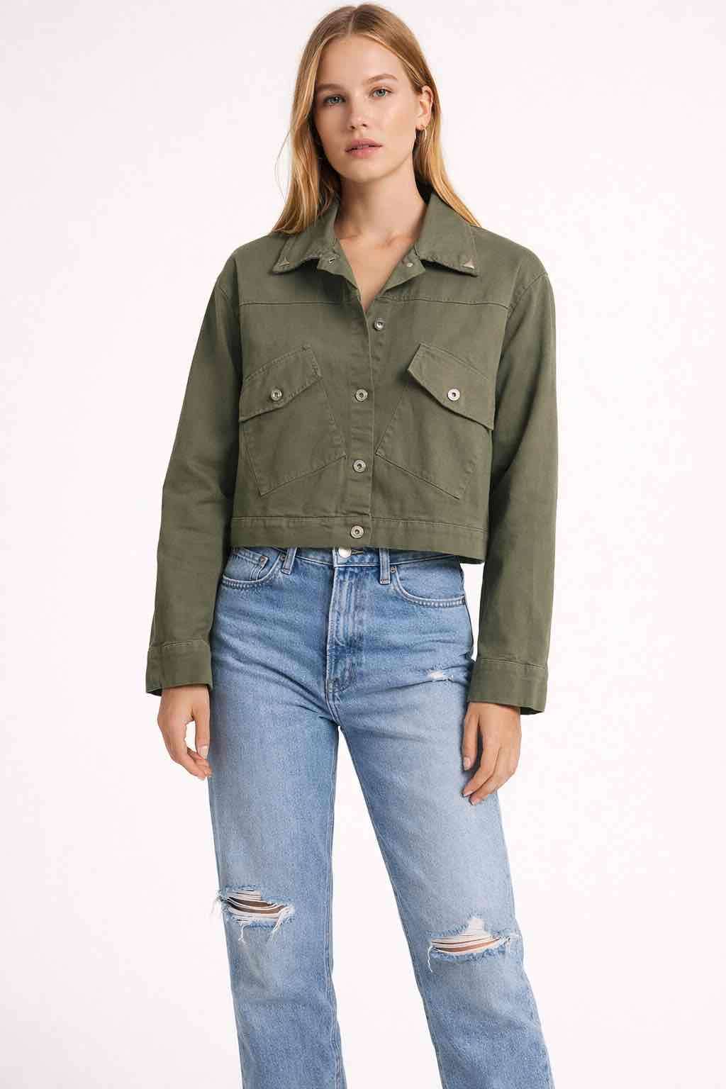 Chaqueta verde con estrella - miniatura 2