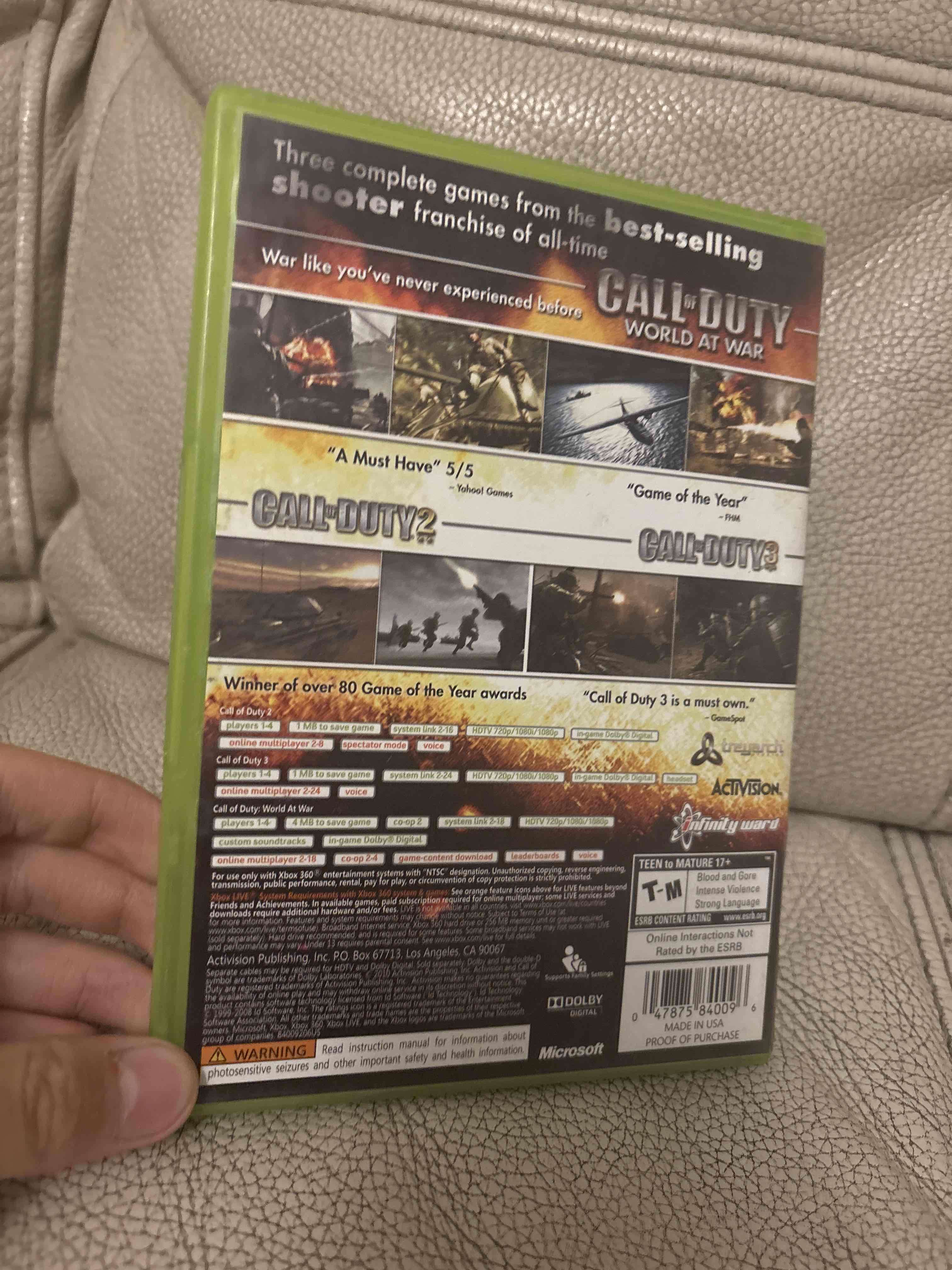 Juego Call of Duty Xbox 360 - miniatura 4