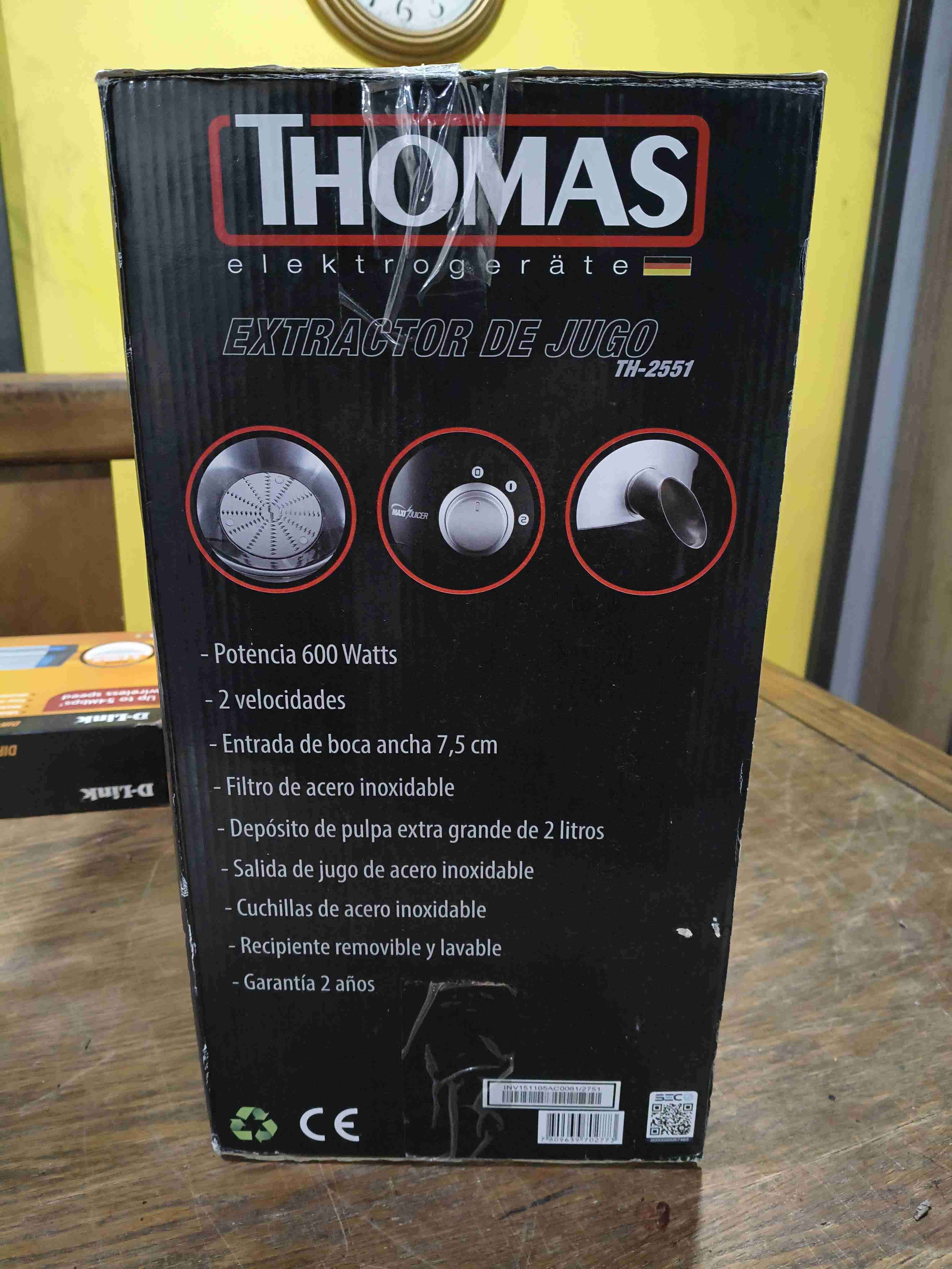 Extractor de jugo Thomas - miniatura 2