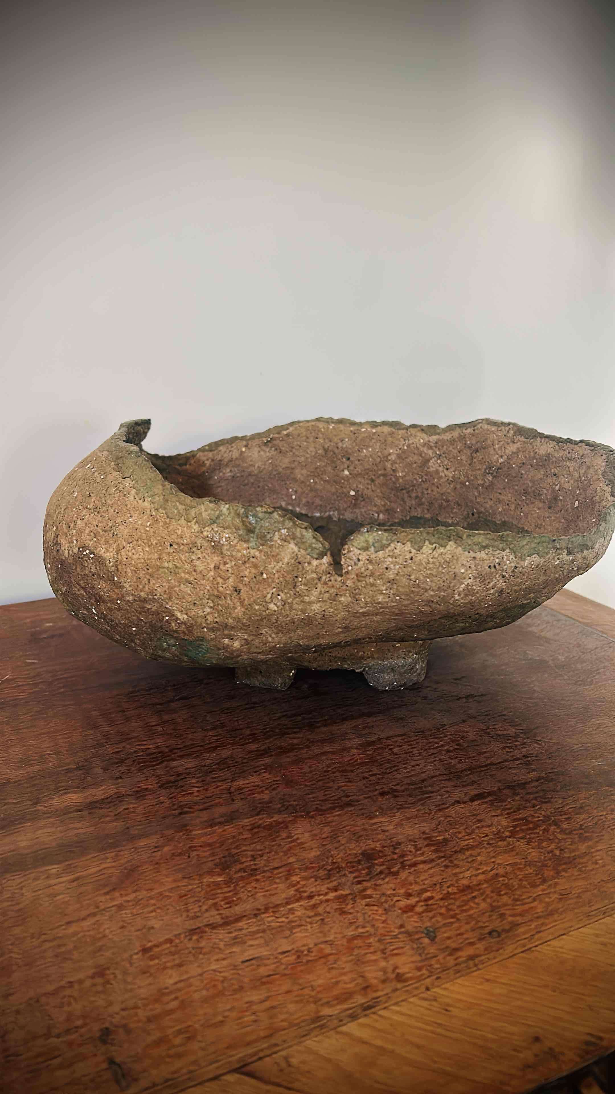 Cuenco rústico para decoración - miniatura 2