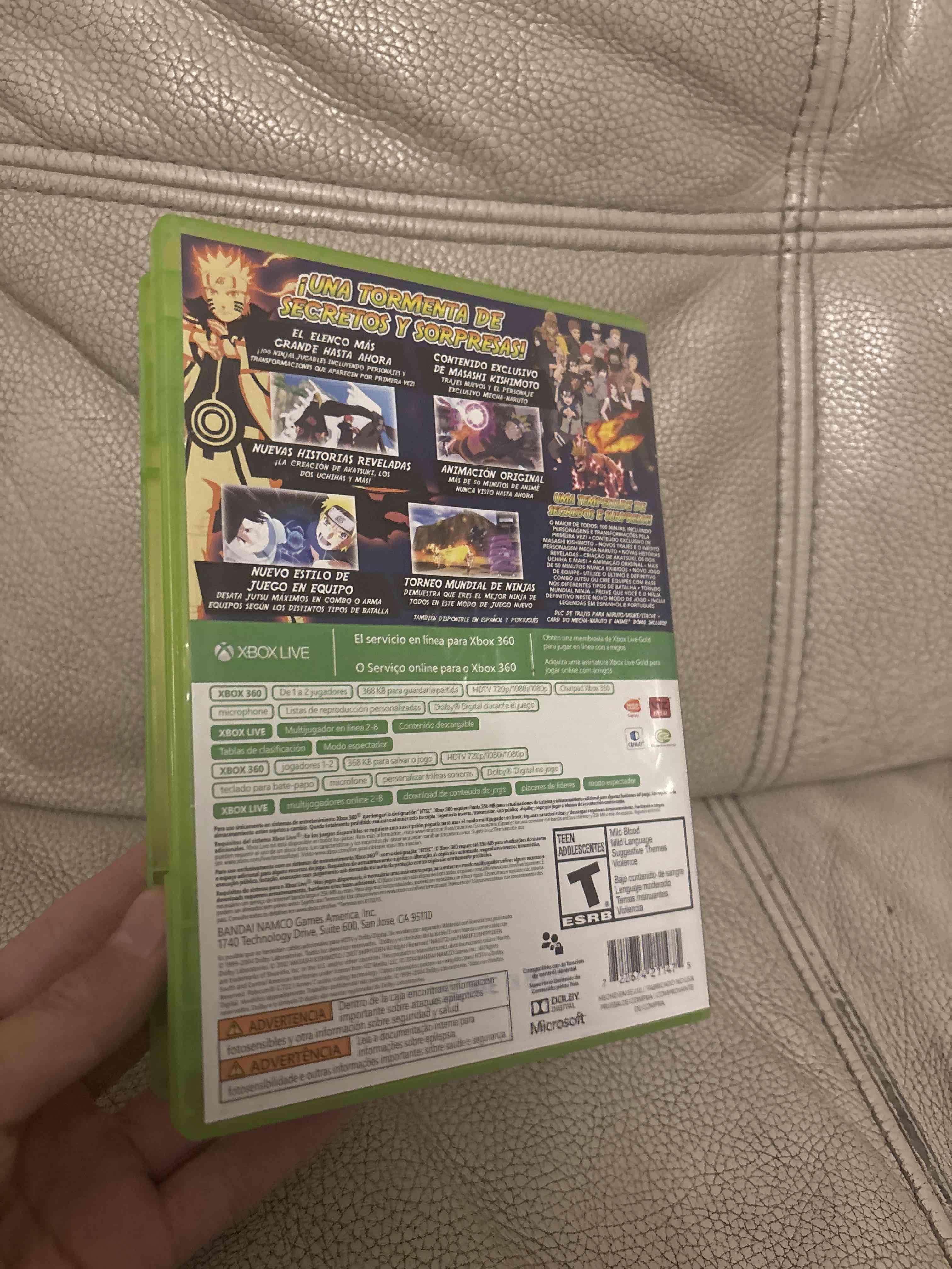 Xbox 360 Naruto Ultimate Ninja storm revolution - miniatura 3