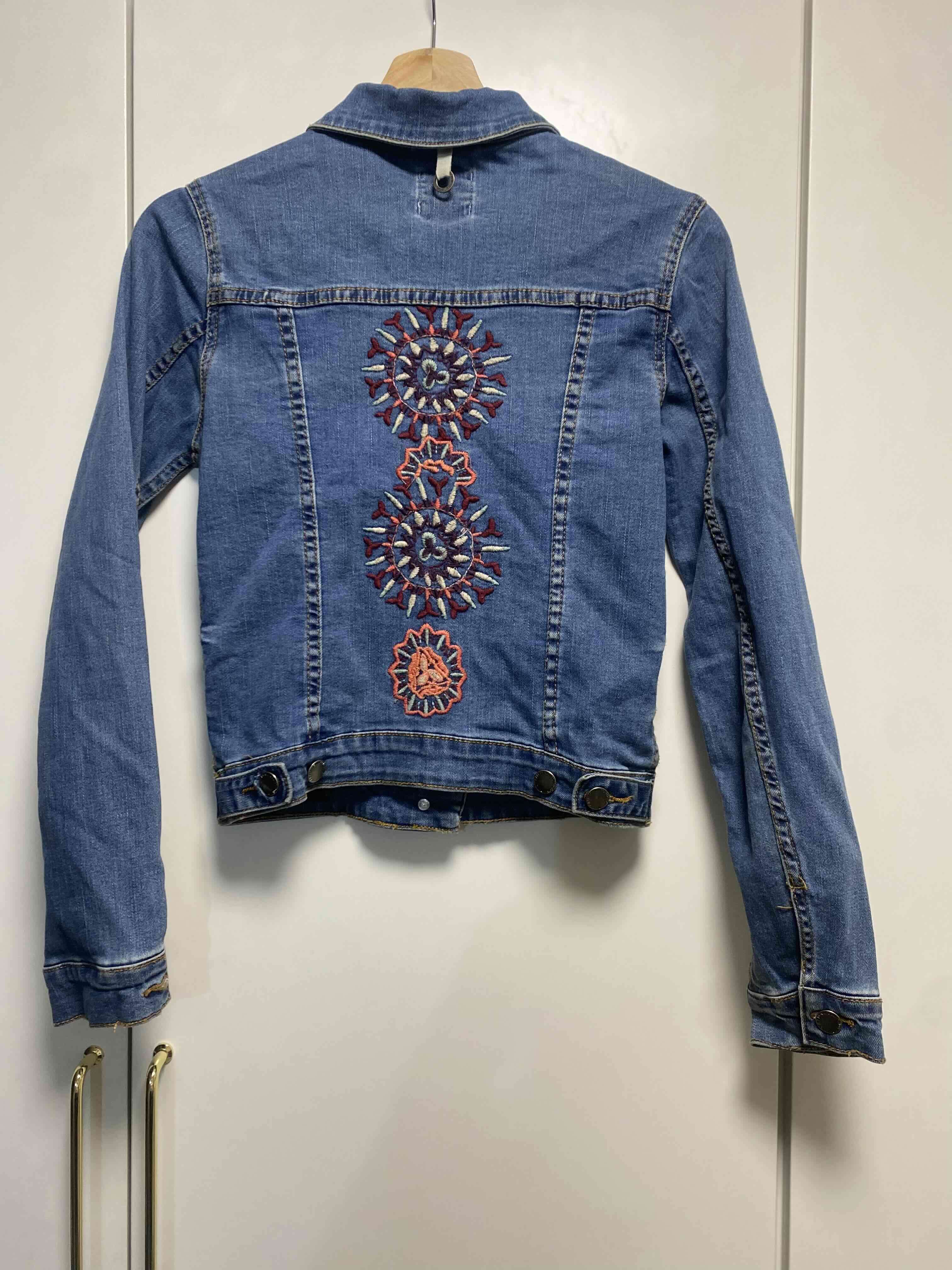 Chaqueta denim bordada Umbrale - miniatura 4