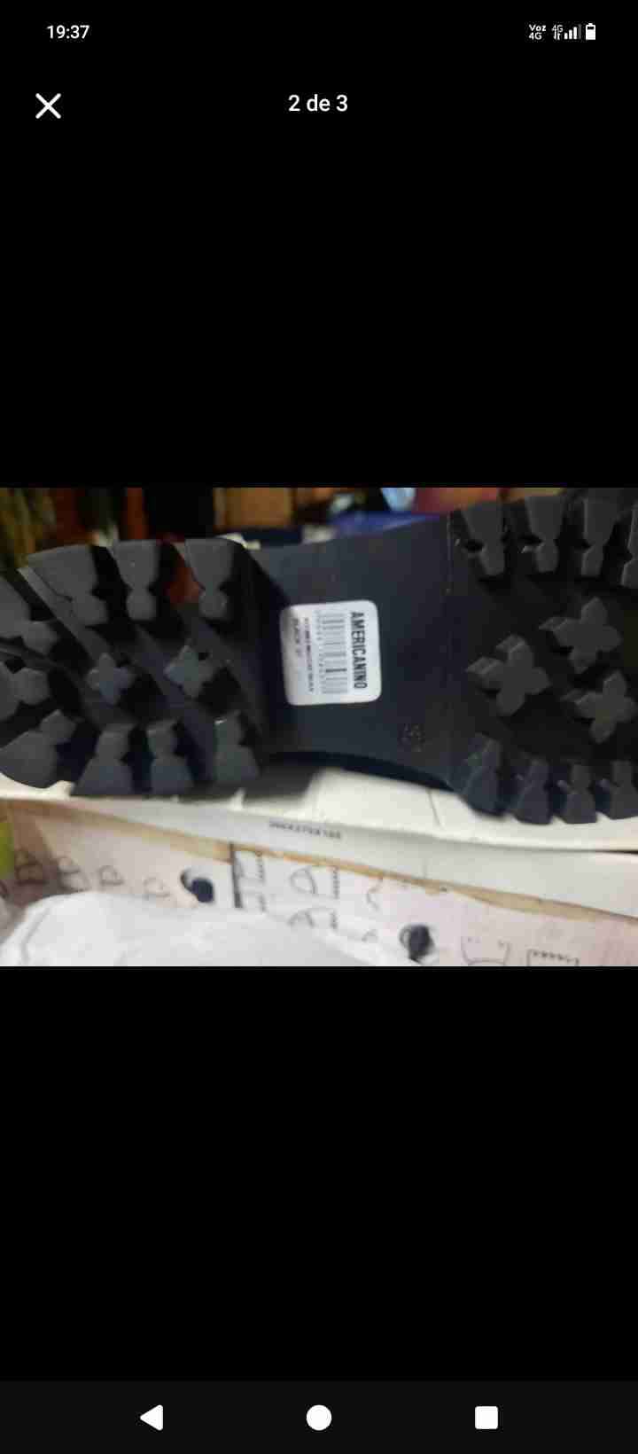 Botas de trekking negras - miniatura 1