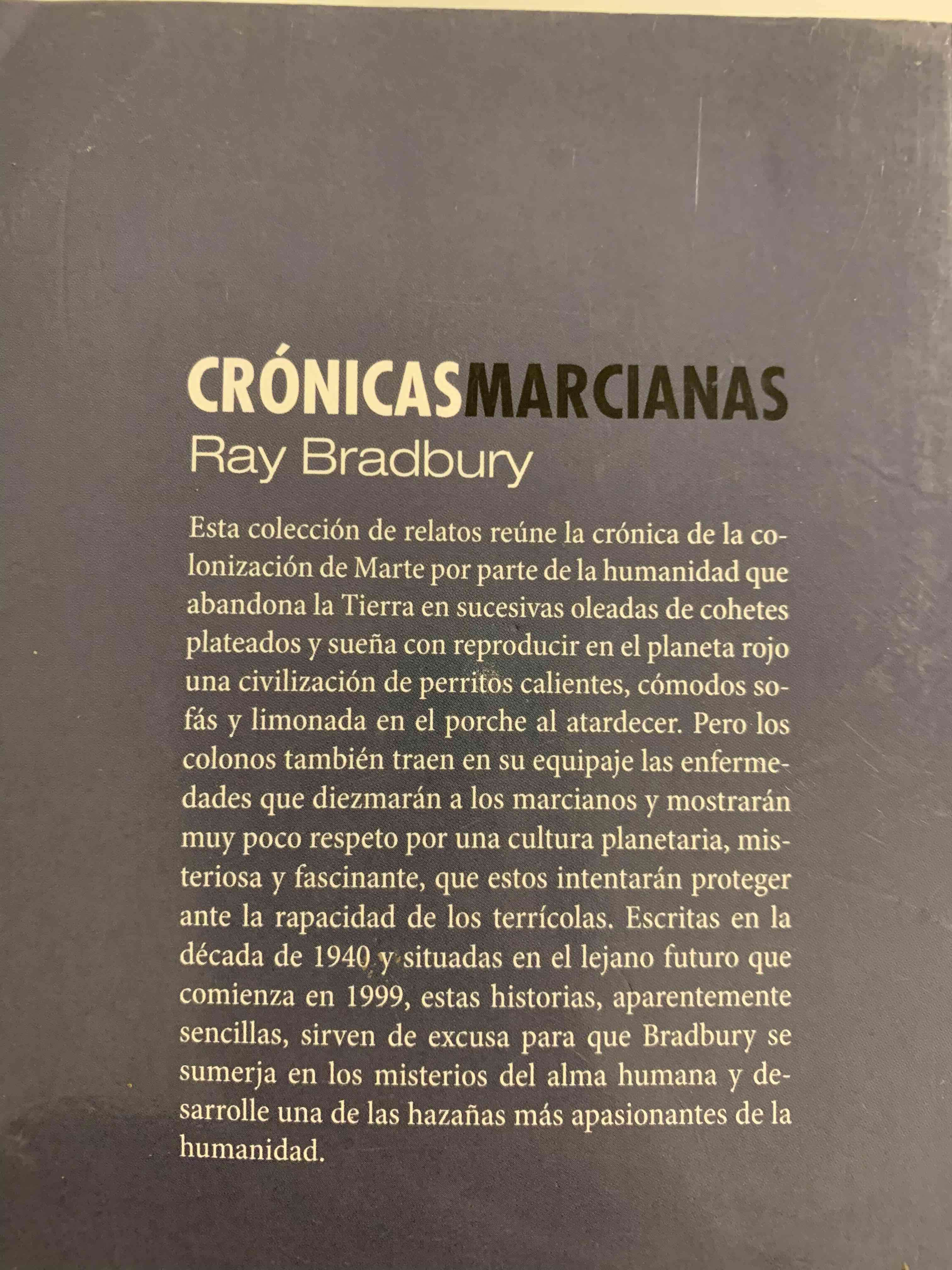 Libro Crónicas Marcianas Ray Bradbury - miniatura 2