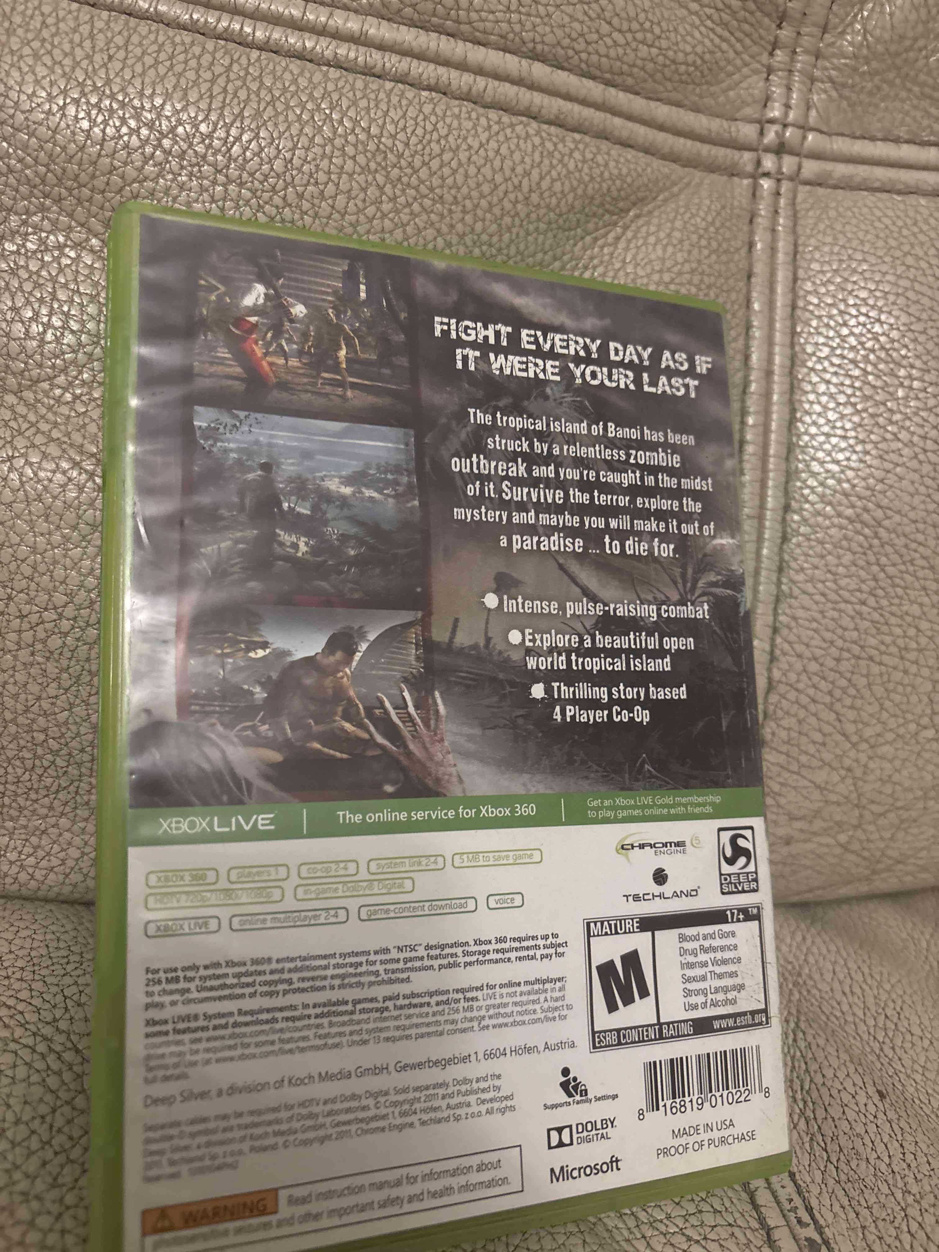 Dead Island Xbox 360 Game Goty edition platinum ht - miniatura 3