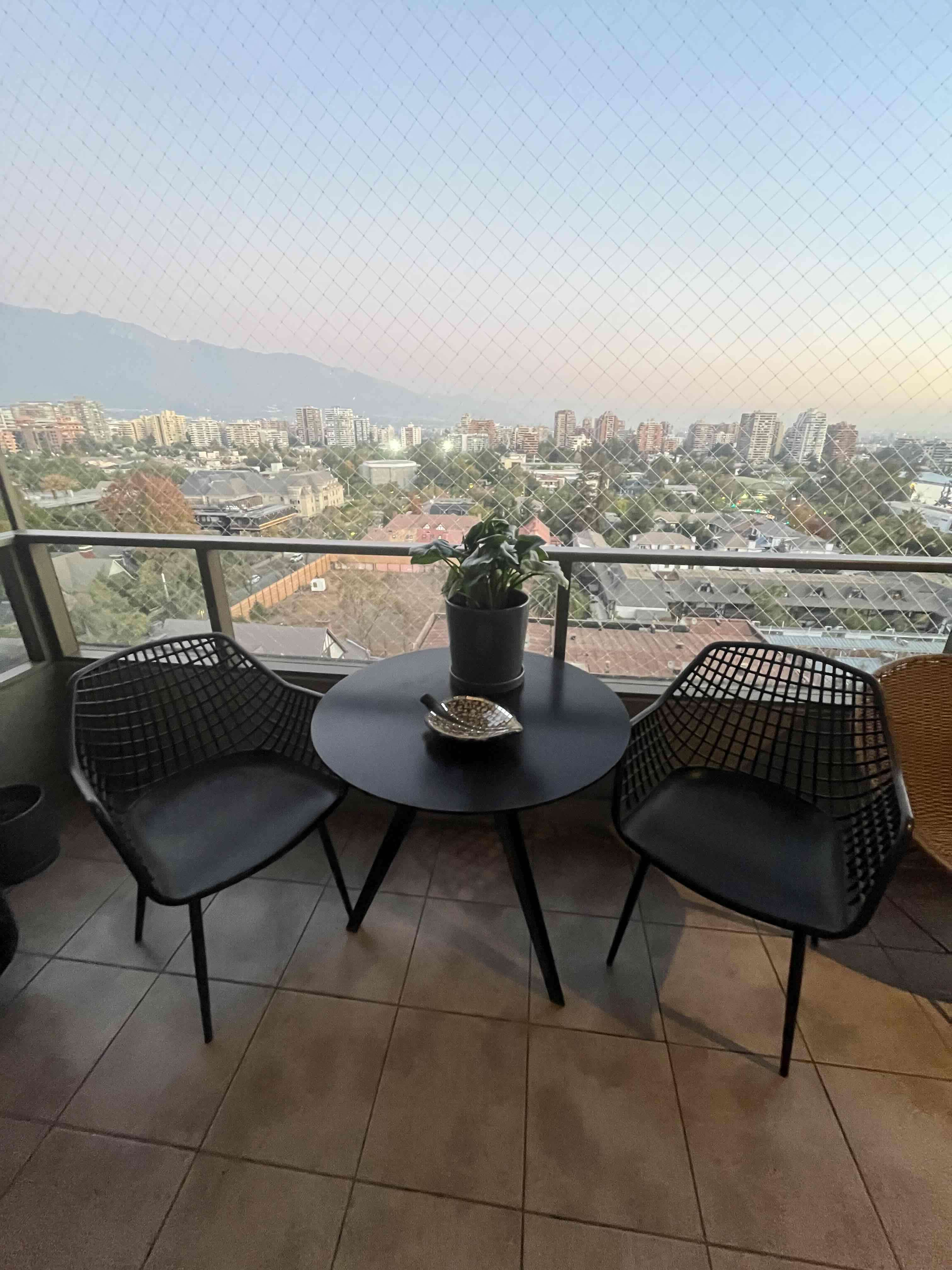 Set de mesa y sillas para balcón