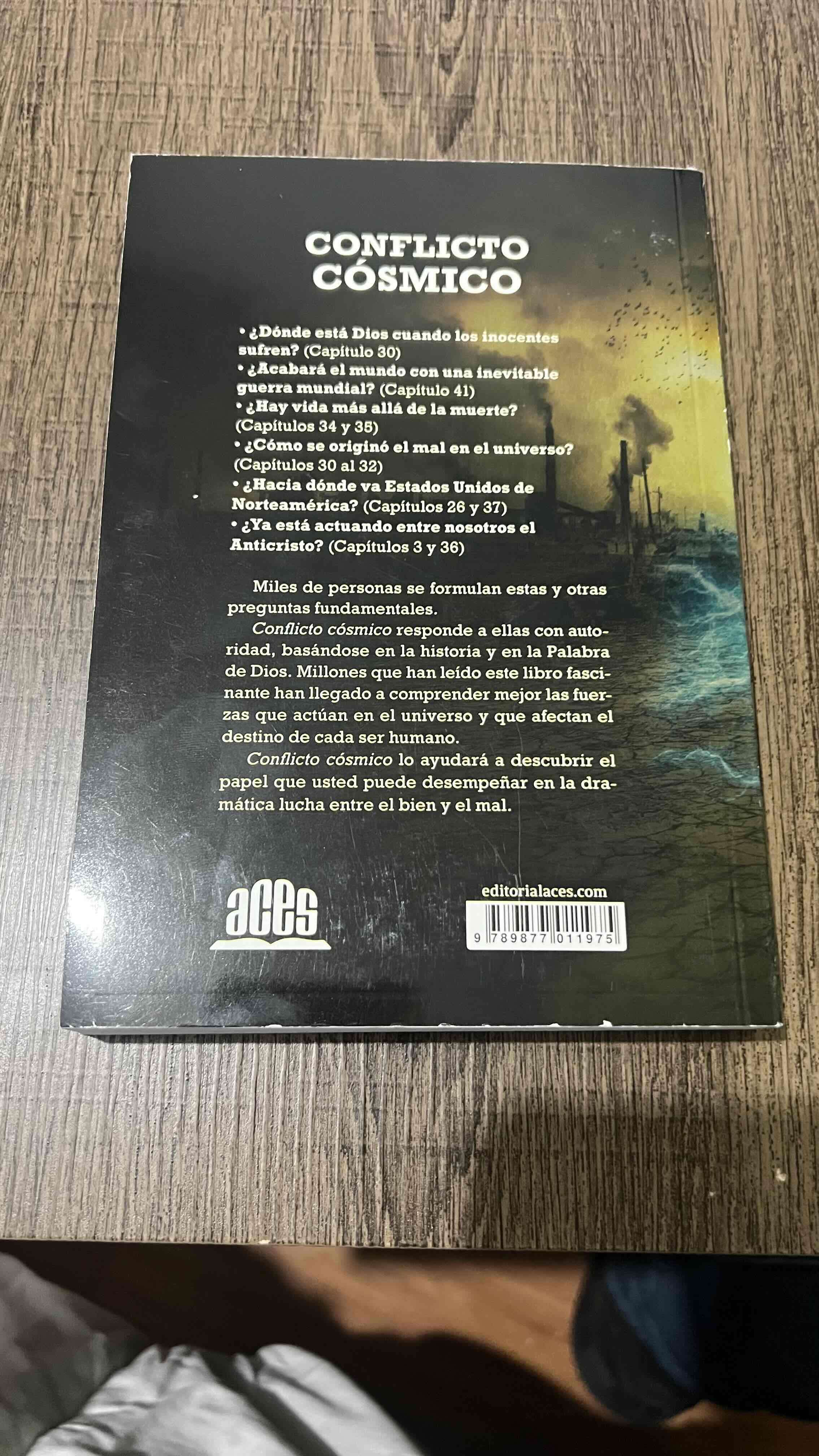 Libro Conflicto Cósmico - miniatura 2