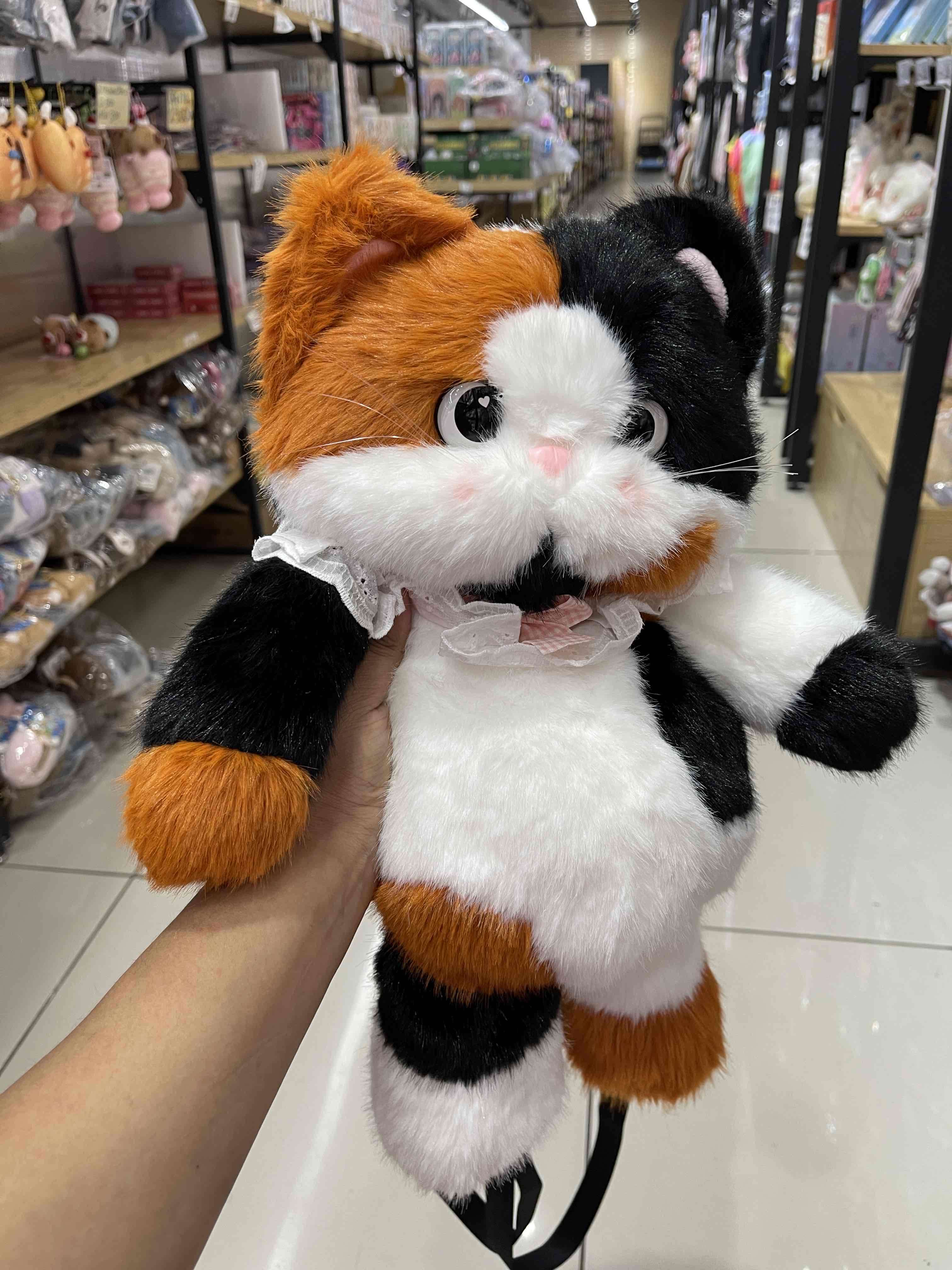 Mochila de gato peludo - miniatura 1