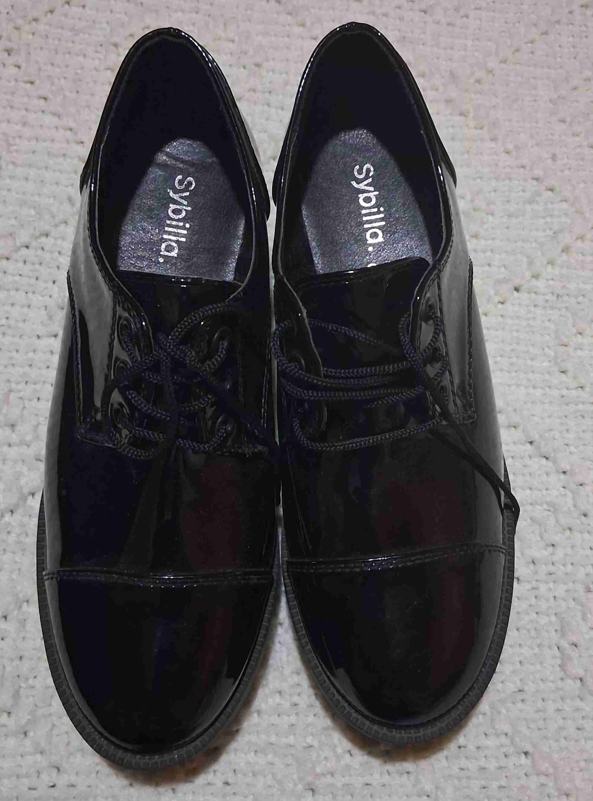 Zapatos de charol con plataforma - miniatura 2