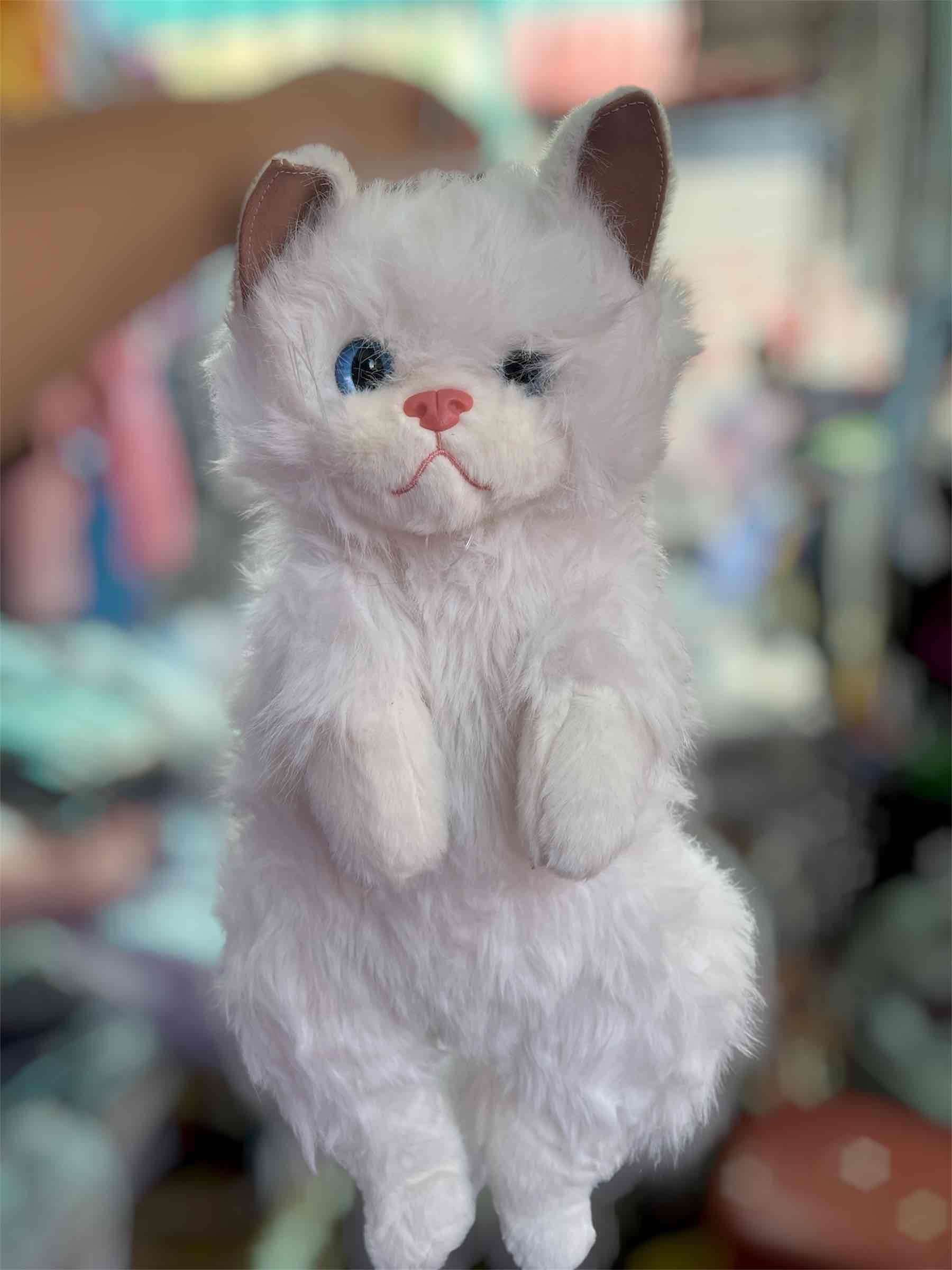 Mochila de gato peludo - miniatura 4