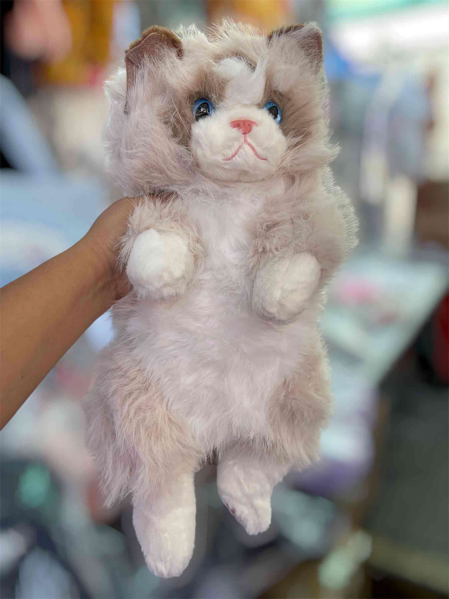 Mochila de gato peludo - miniatura 5