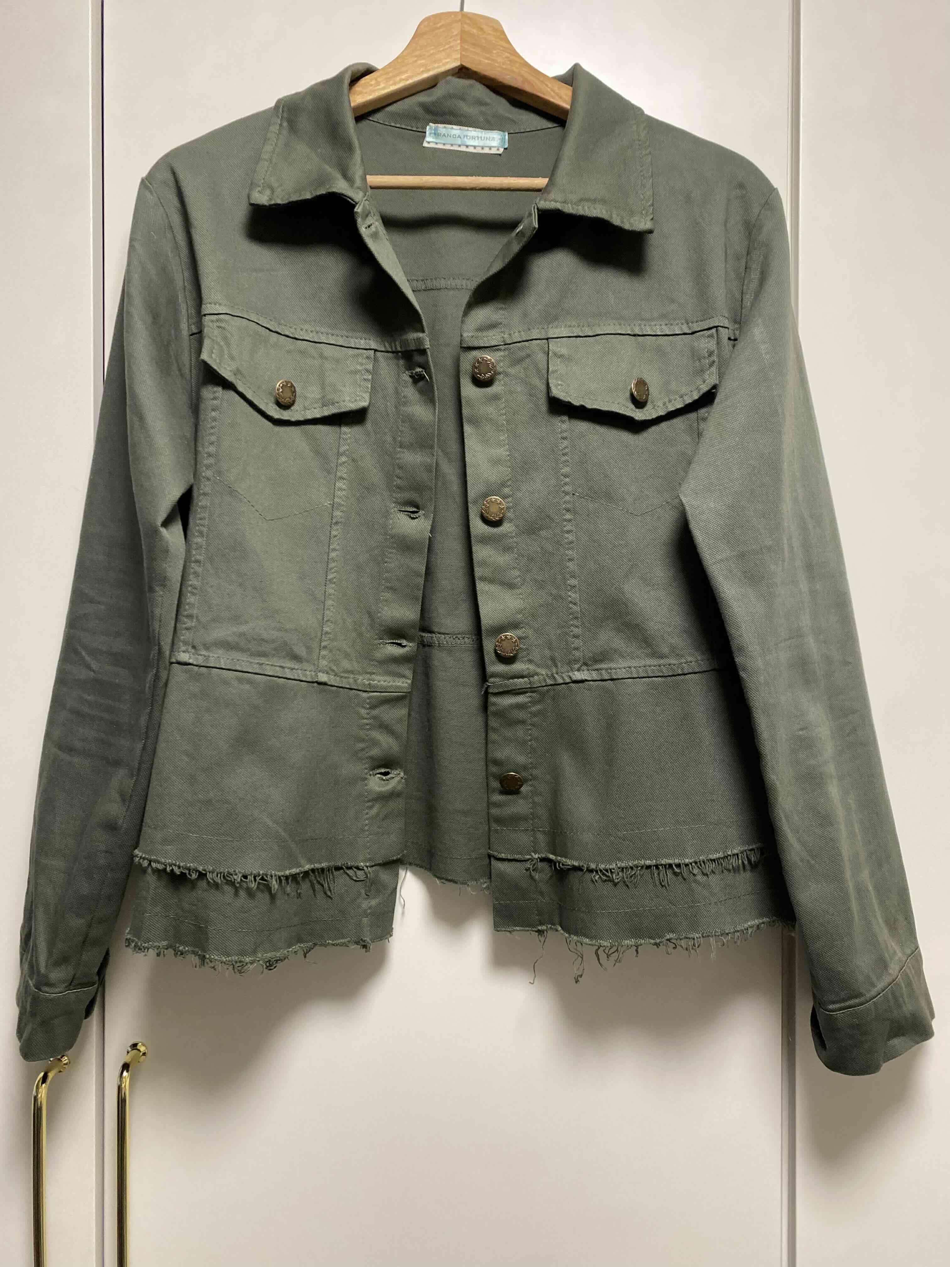 Chaqueta verde militar mujer - miniatura 3