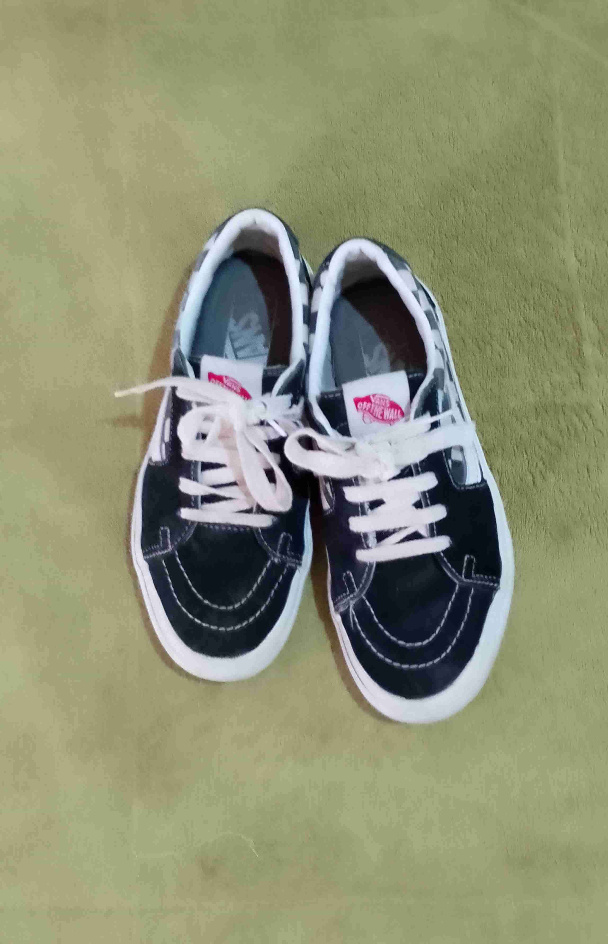 Zapatillas Vans negras con cordones - miniatura 1