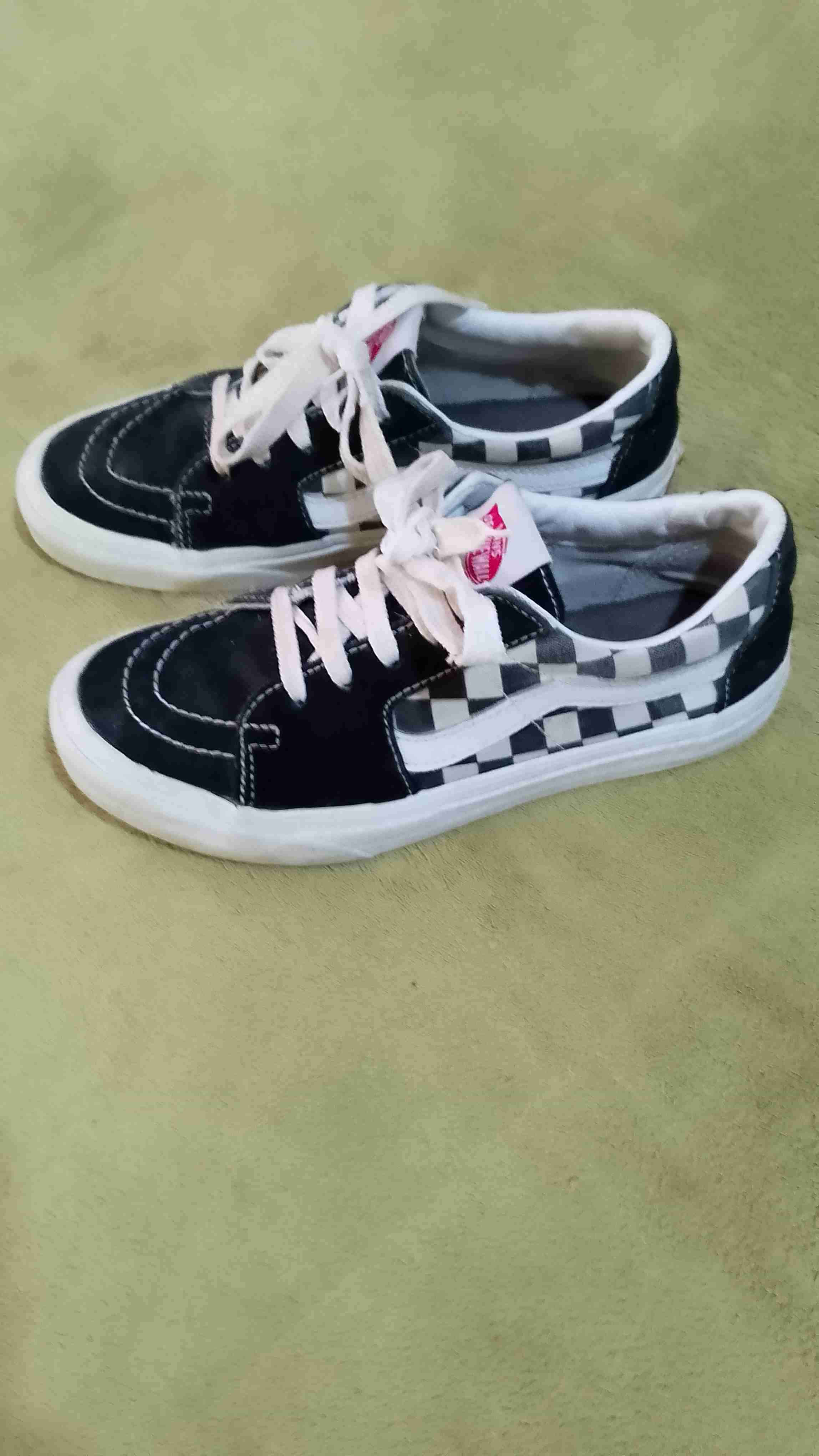 Zapatillas Vans negras con cordones - miniatura 2