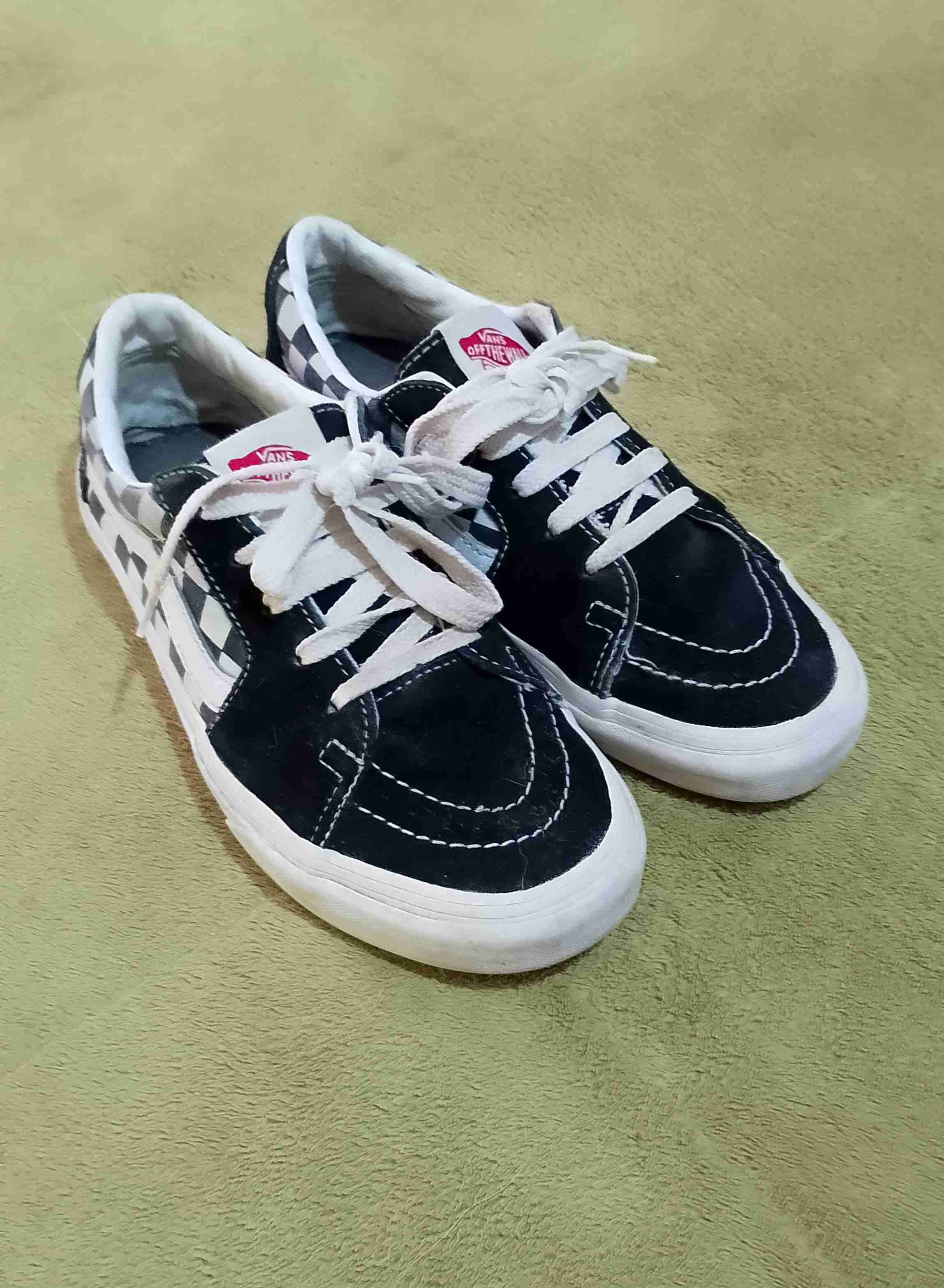 Zapatillas Vans negras con cordones - miniatura 3