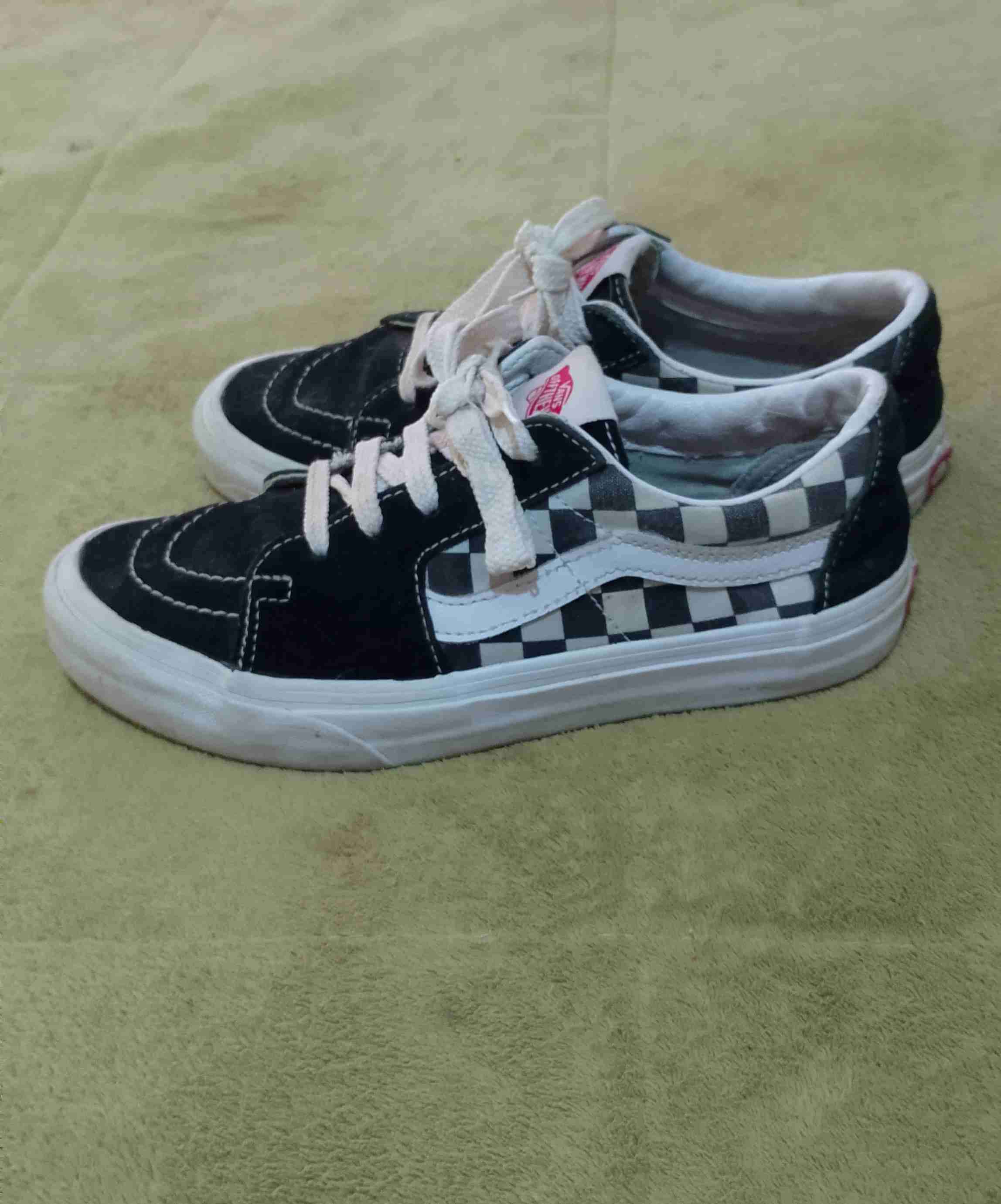 Zapatillas Vans negras con cordones - miniatura 4