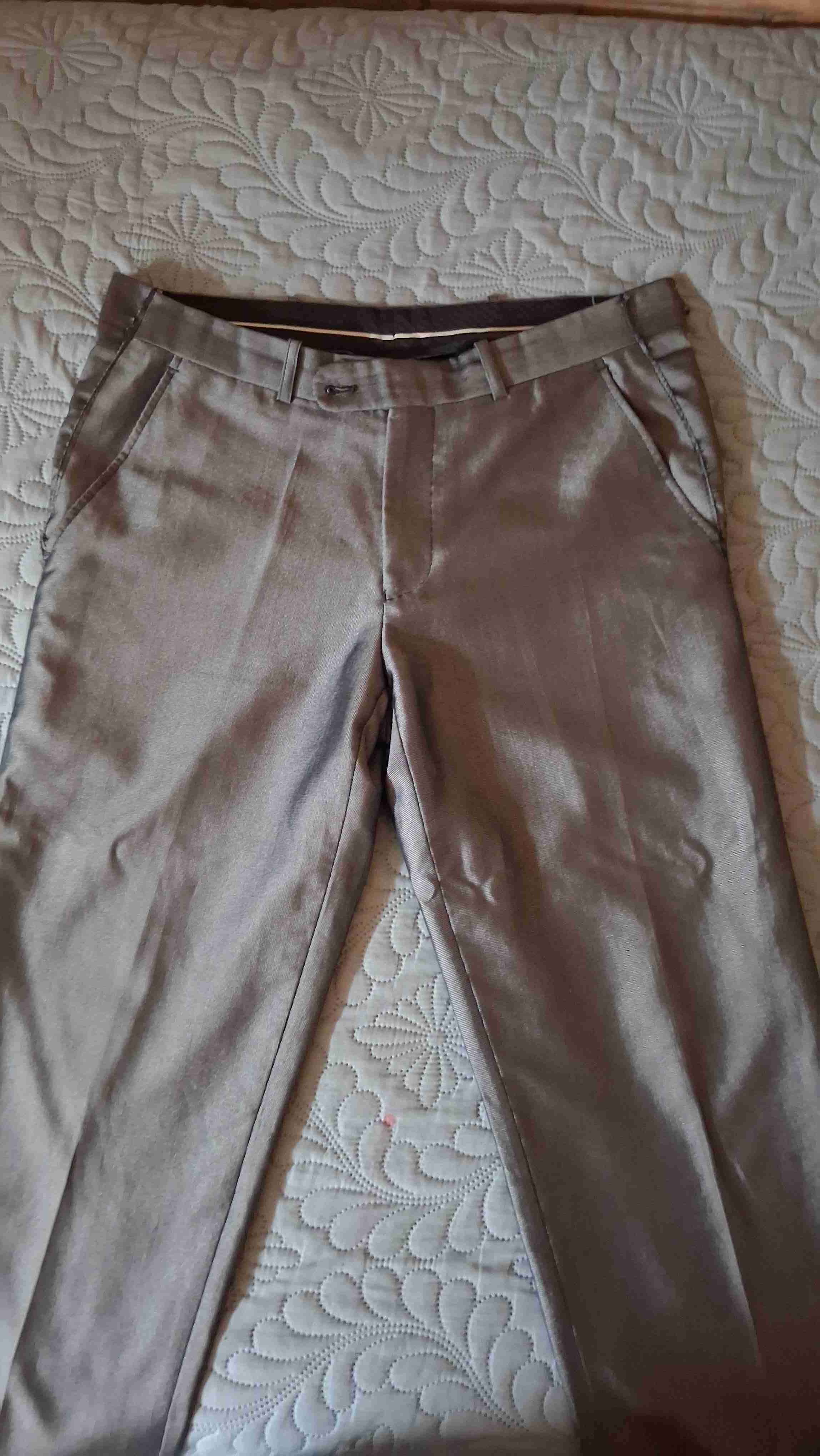 Pantalón de vestir gris - miniatura 2