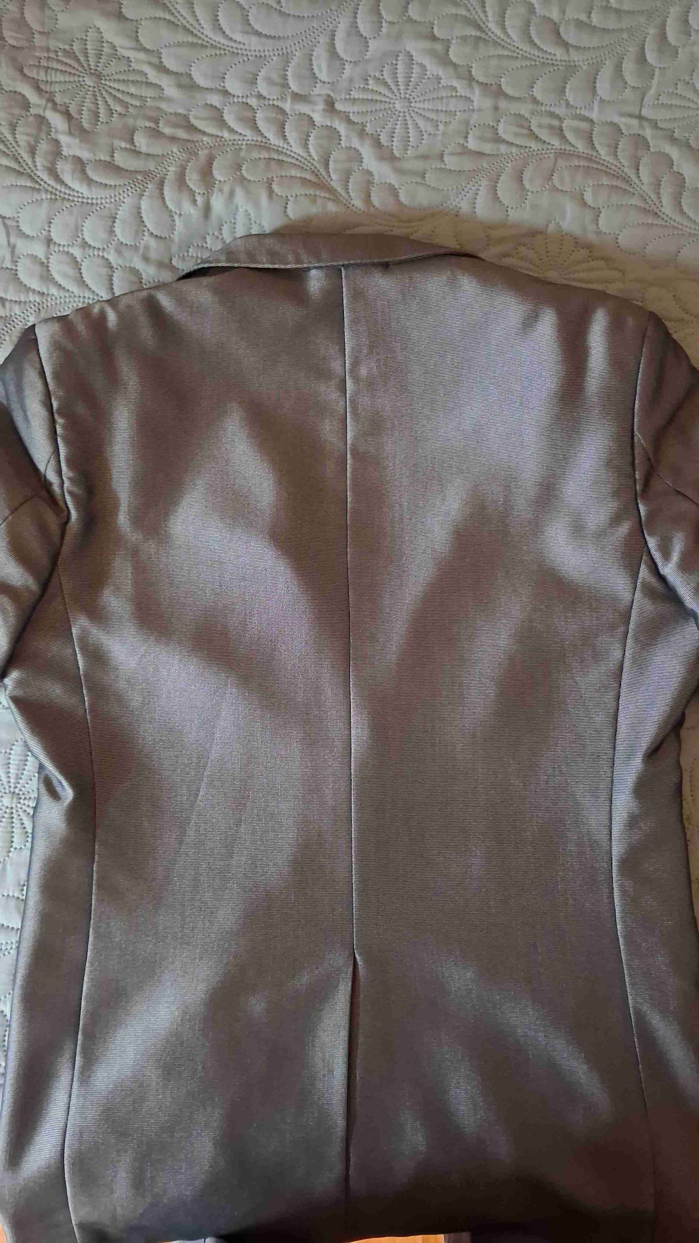 Pantalón de vestir gris - miniatura 3