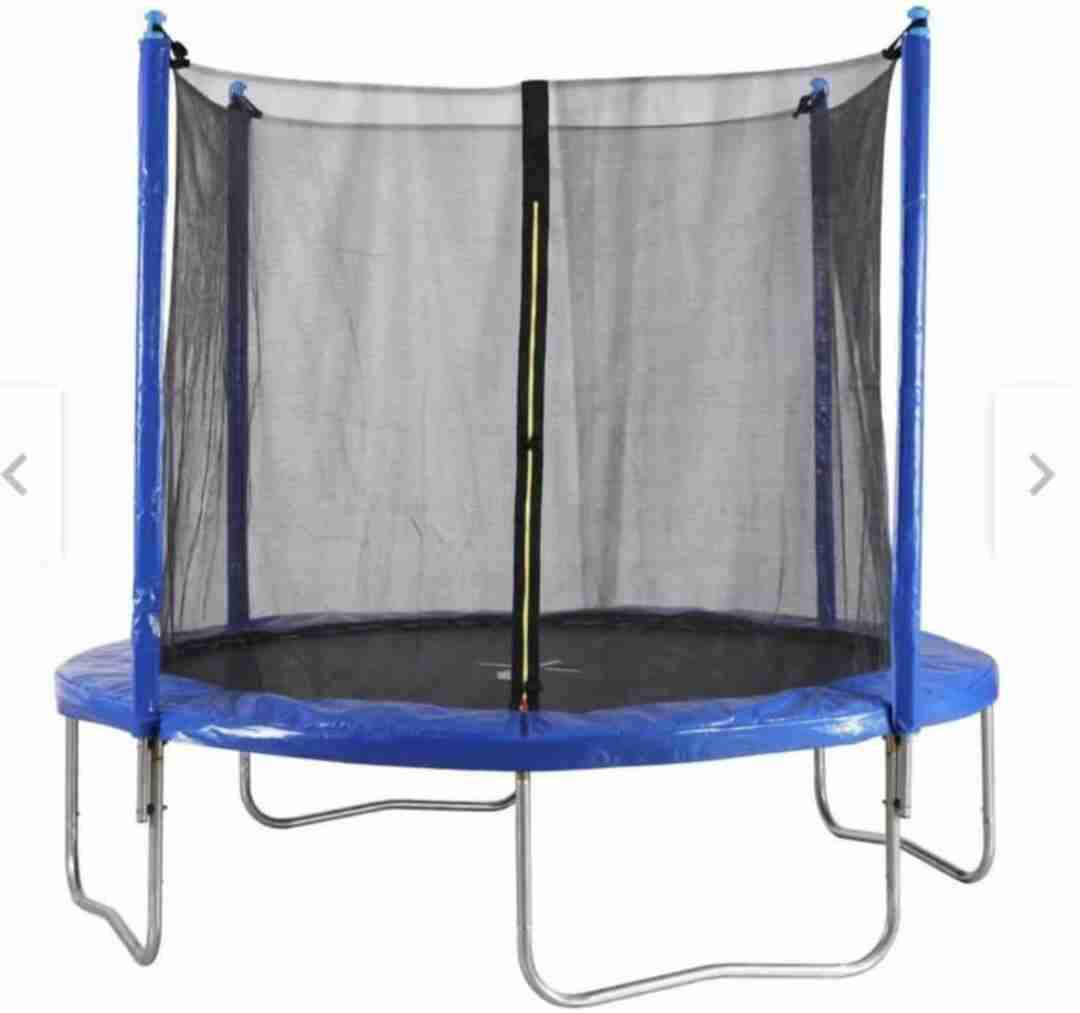 Trampolín 2.4 m con red - miniatura 2