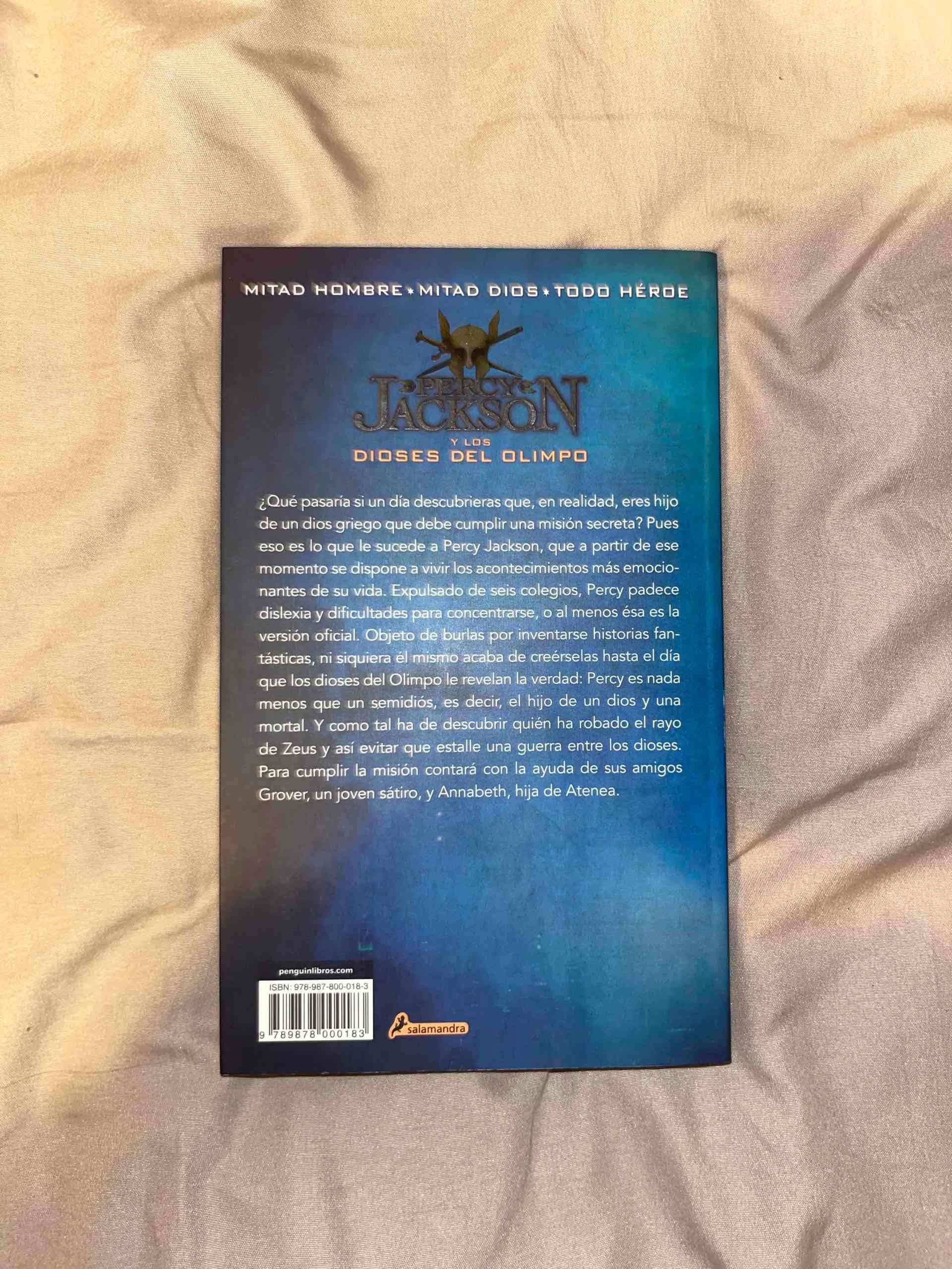 Libro Percy Jackson: El ladrón del rayo - miniatura 2