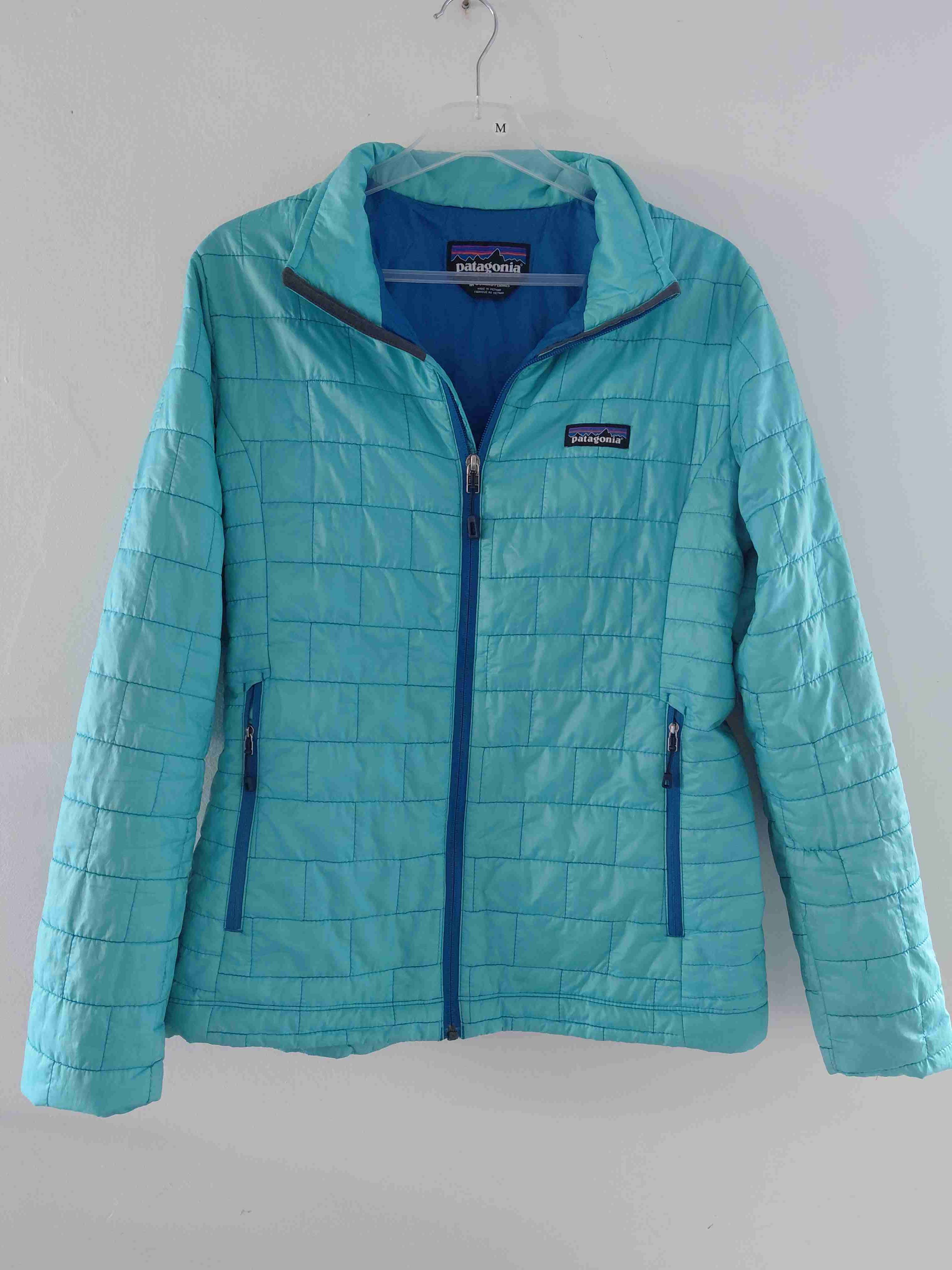 Chaqueta ligera azul Patagonia talla m mujer - miniatura 1
