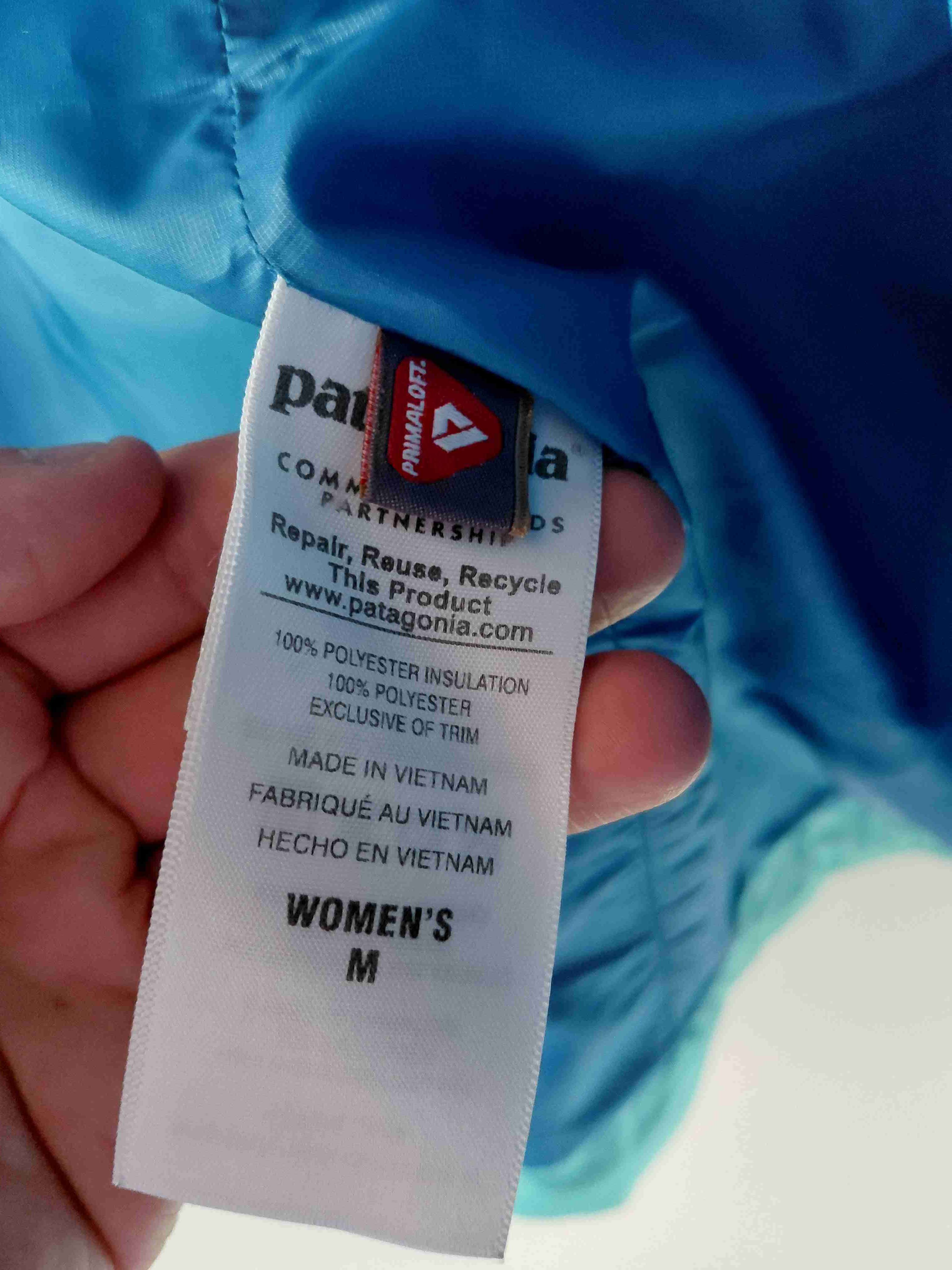 Chaqueta ligera azul Patagonia talla m mujer - miniatura 4