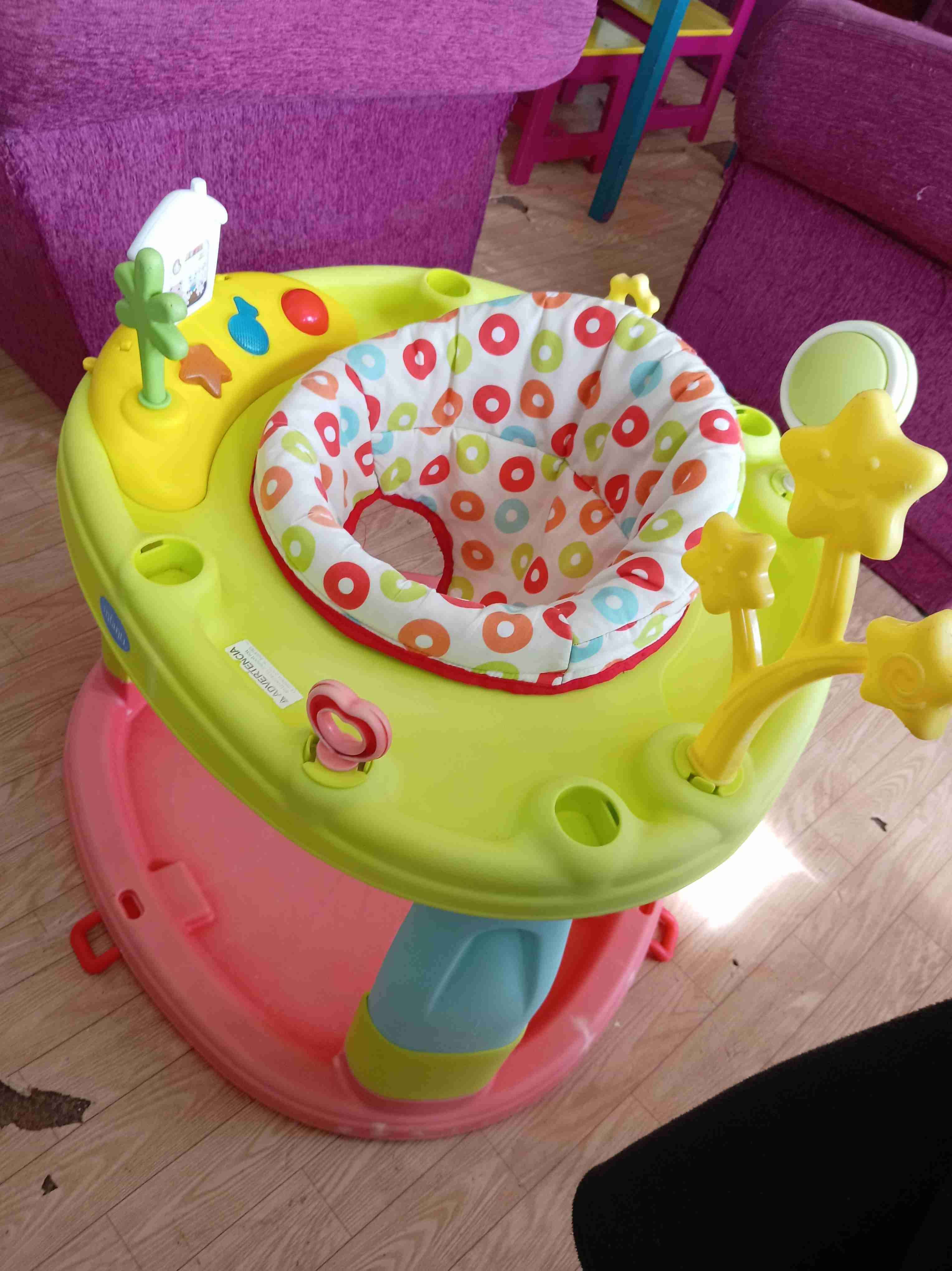 Gimnasio de bebé colorido - miniatura 1