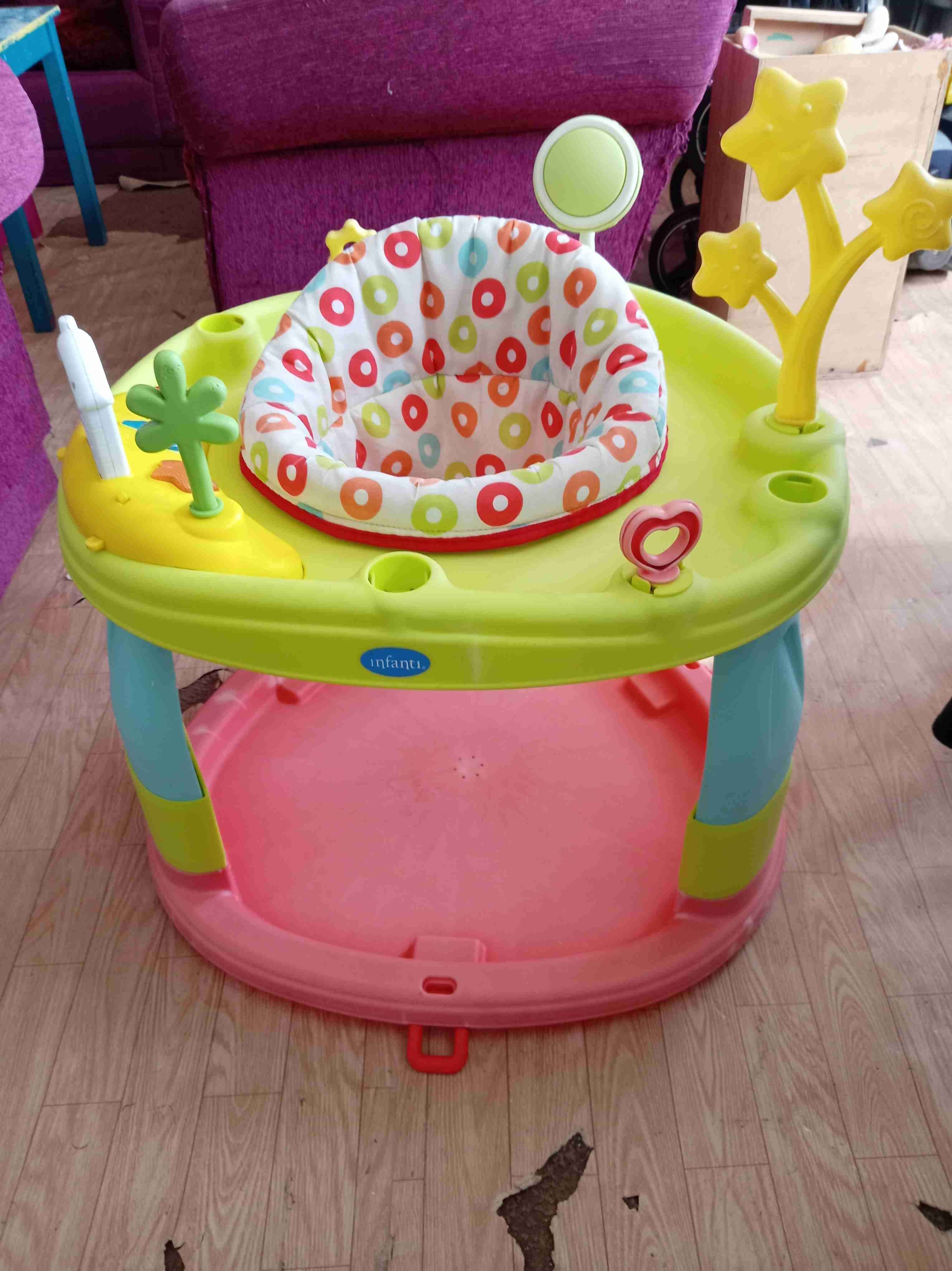 Gimnasio de bebé colorido - miniatura 2