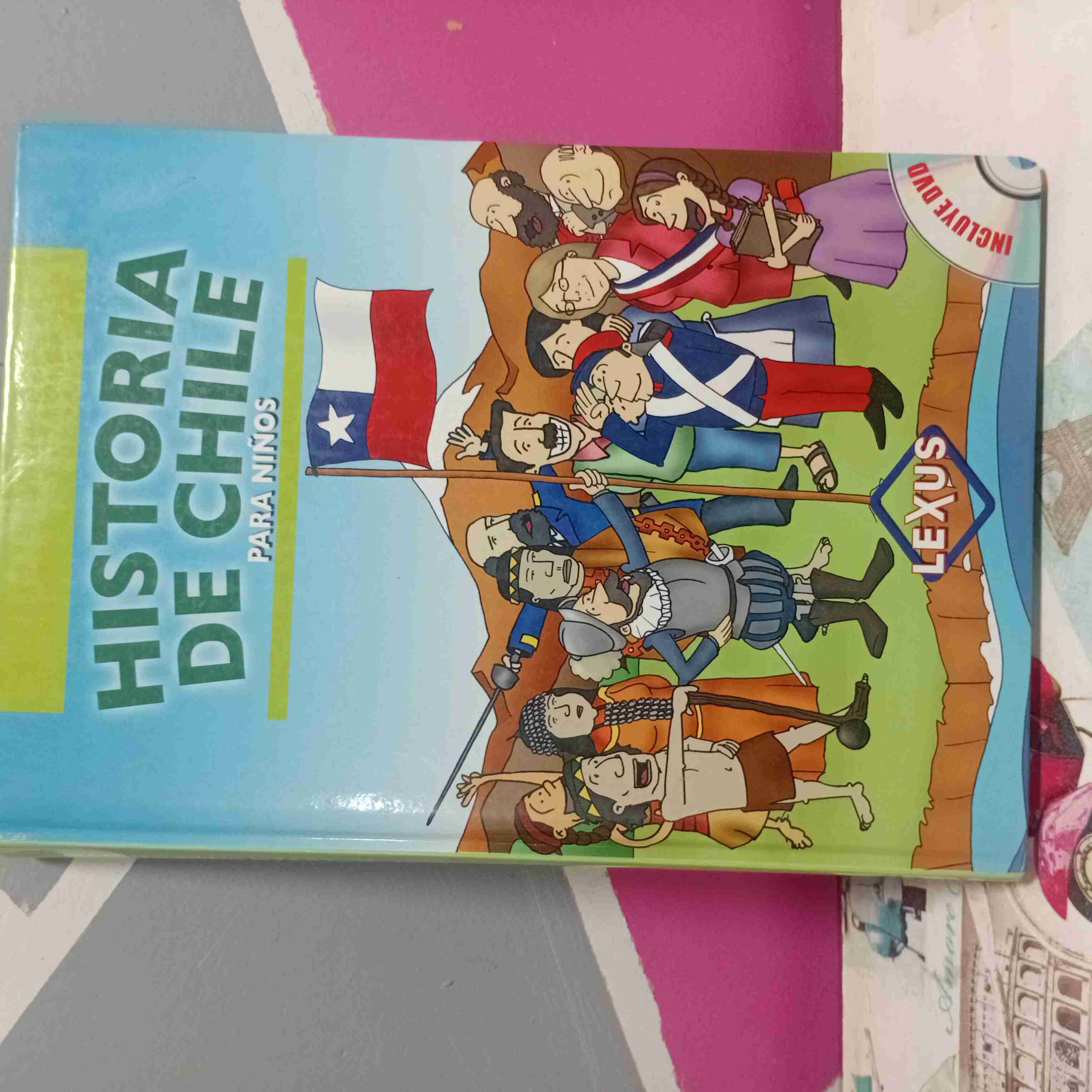 Libro Historia de Chile para niños
