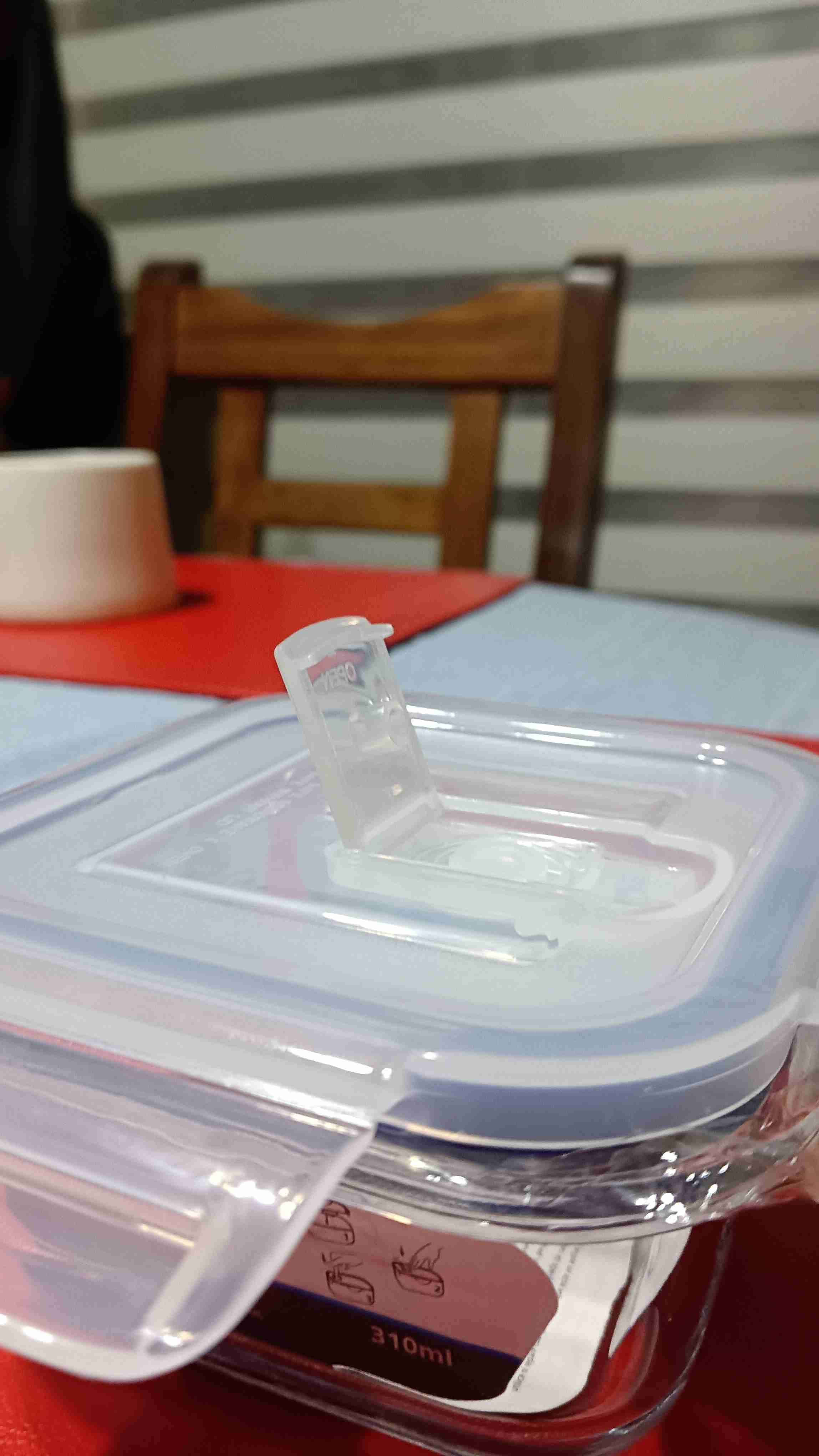 Envase vidrio hermético 310ml - miniatura 1