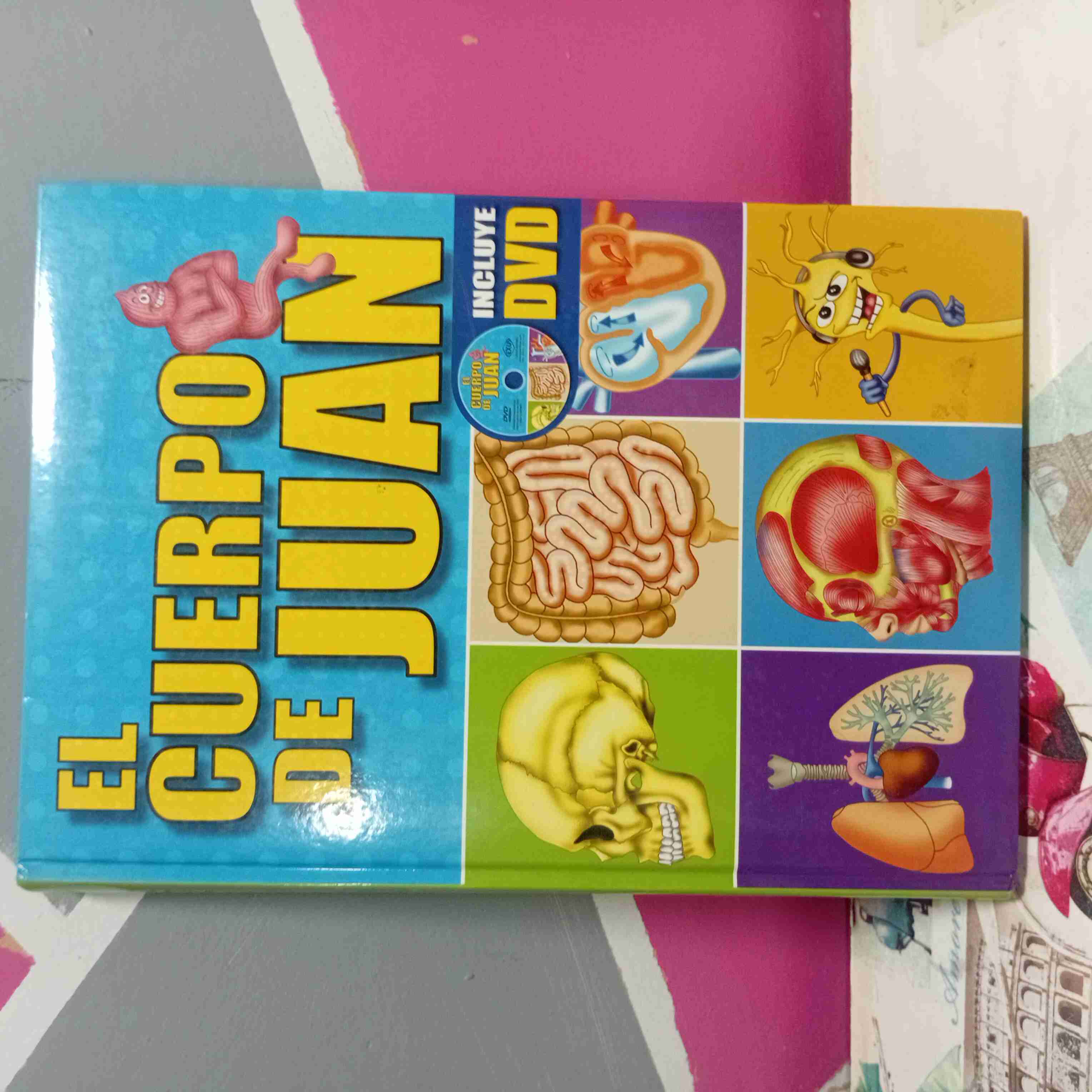 Libro El Cuerpo de Juan con DVD