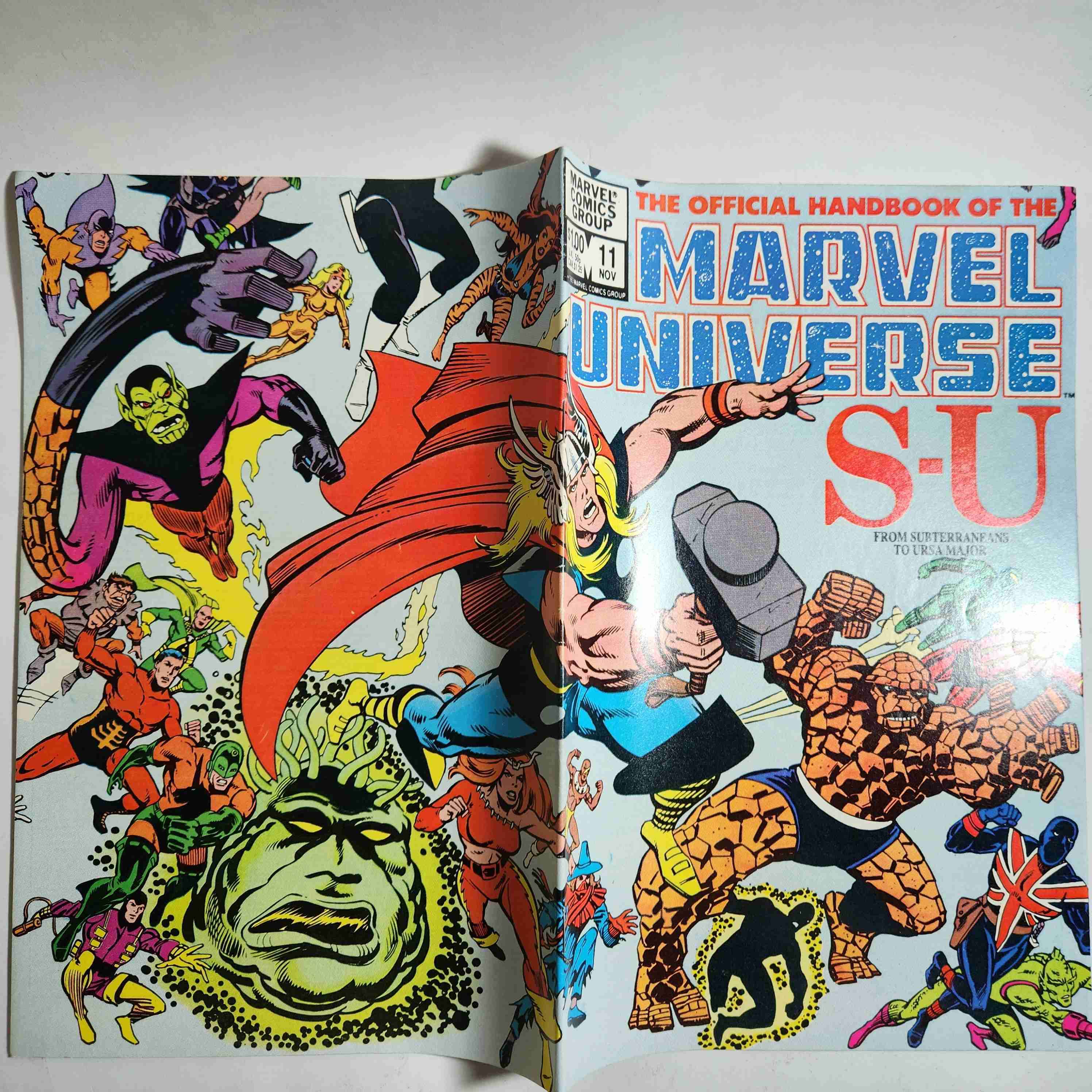 MARVEL COMICS MARVEL UNIVERSE 1983 🇺🇲 - miniatura 3
