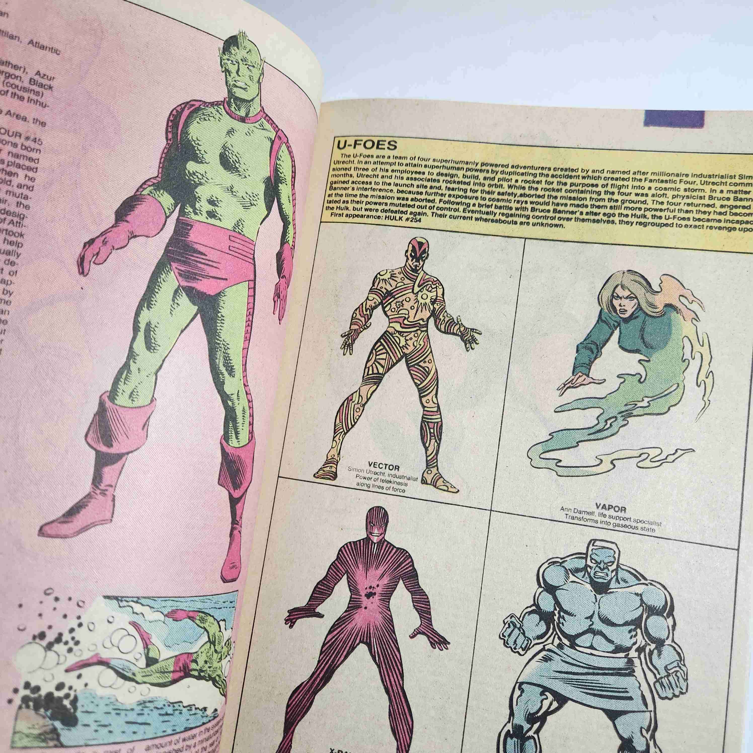 MARVEL COMICS MARVEL UNIVERSE 1983 🇺🇲 - miniatura 6