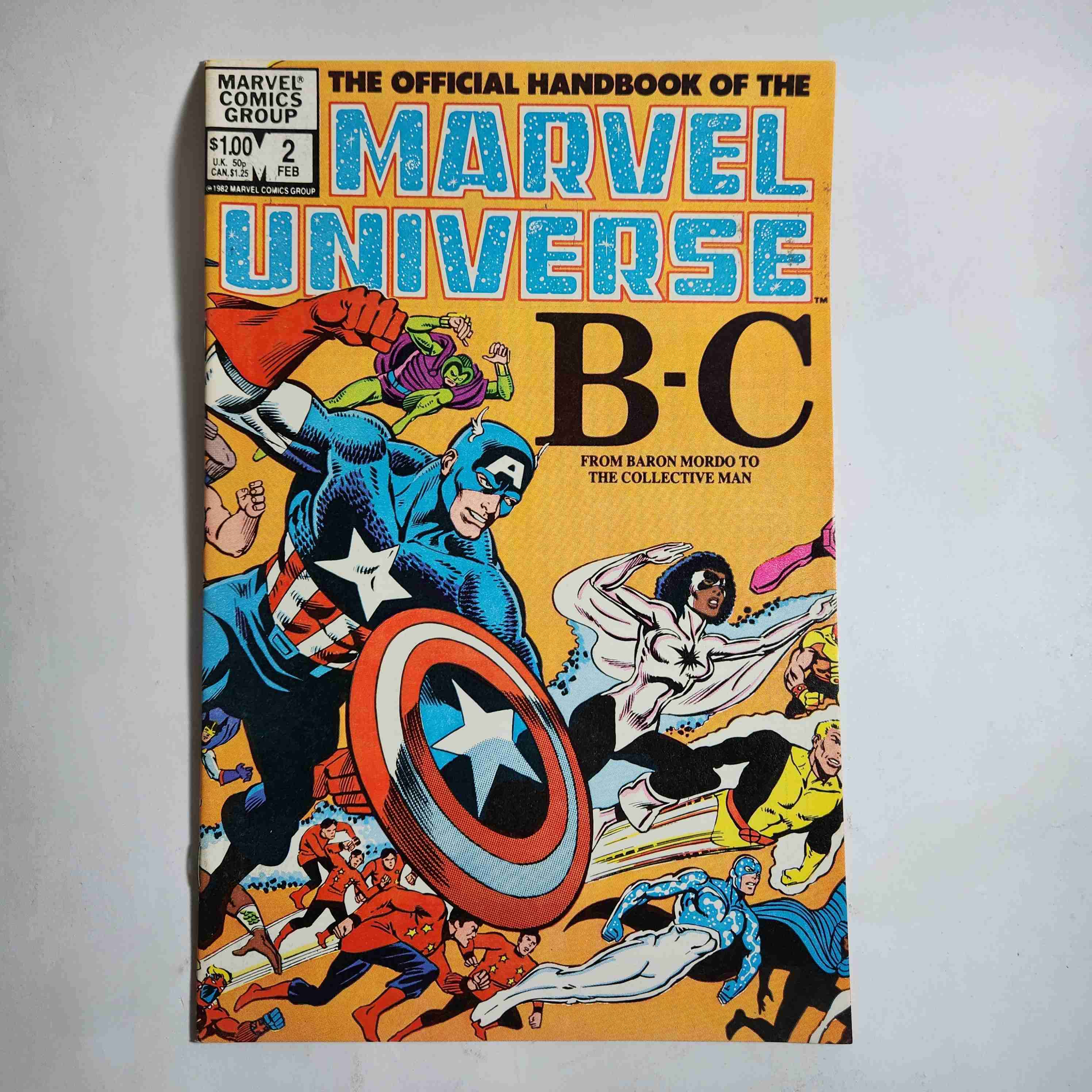 MARVEL COMICS MARVEL UNIVERSE 1983 🇺🇲 - miniatura 1