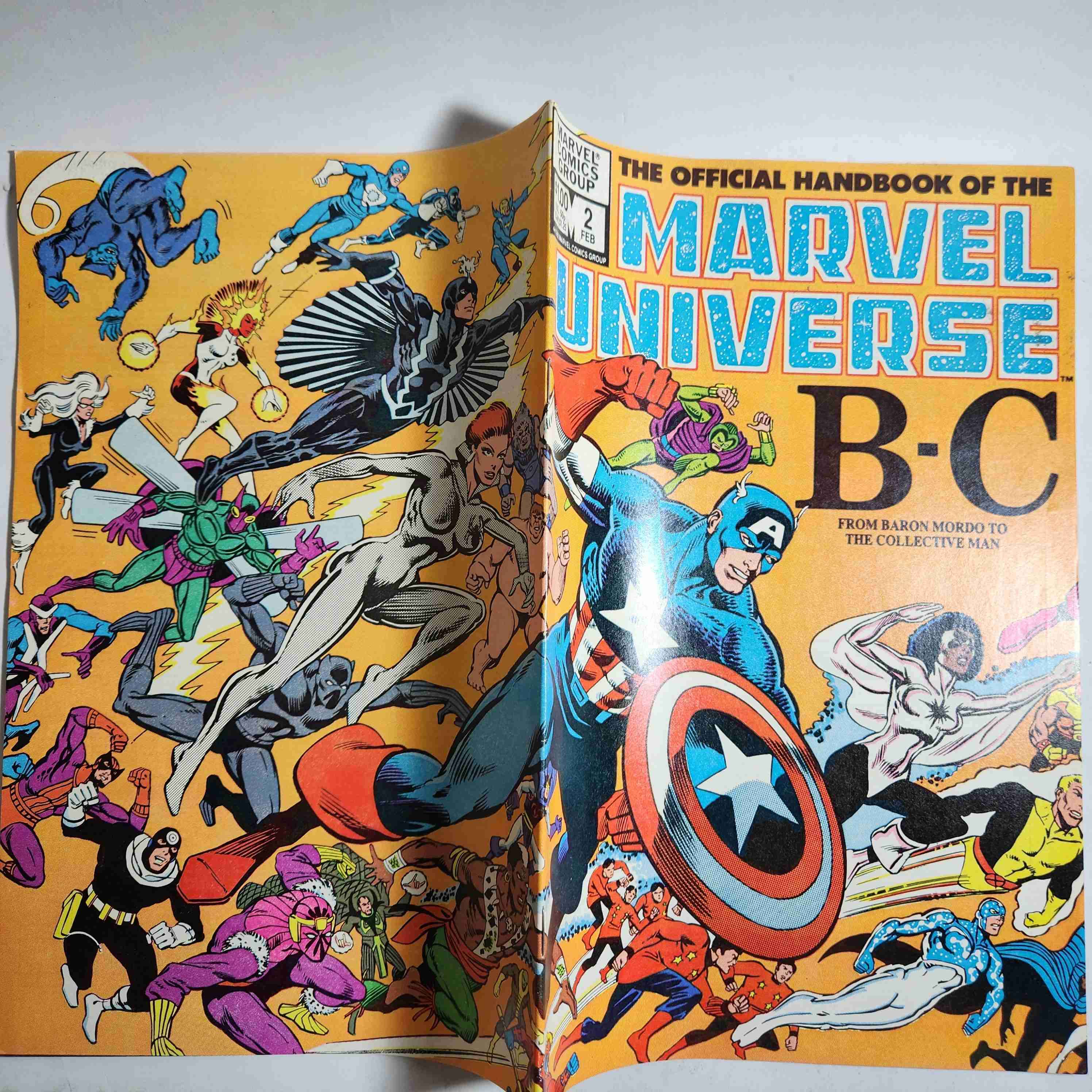 MARVEL COMICS MARVEL UNIVERSE 1983 🇺🇲 - miniatura 3