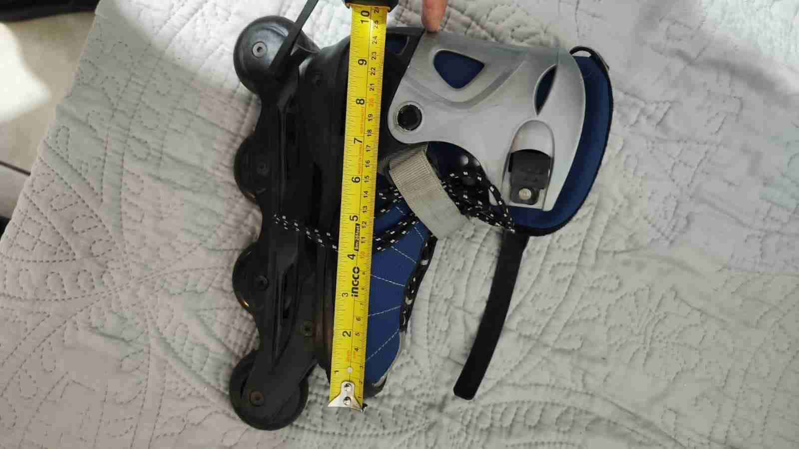 Patines de línea azules ajustables - miniatura 4