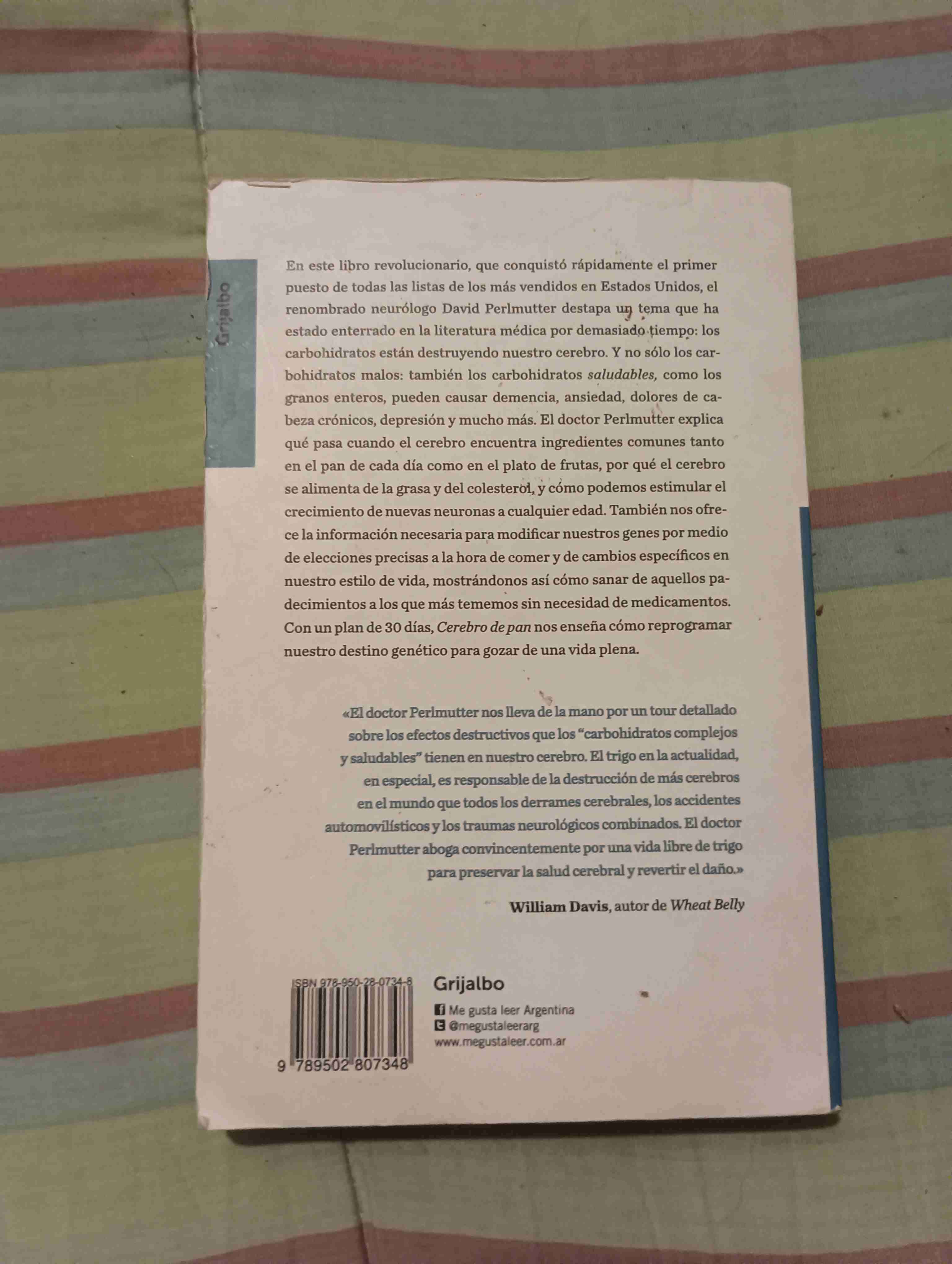 Libro Cerebro de Pan - miniatura 2